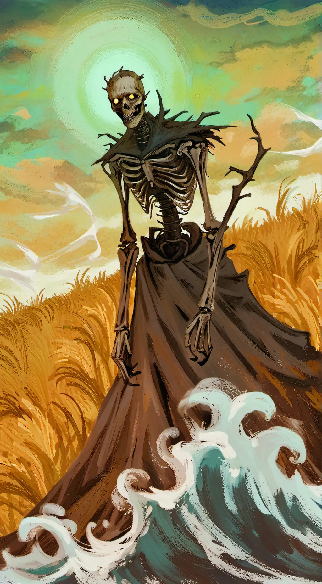 ai character: The skinwalker background