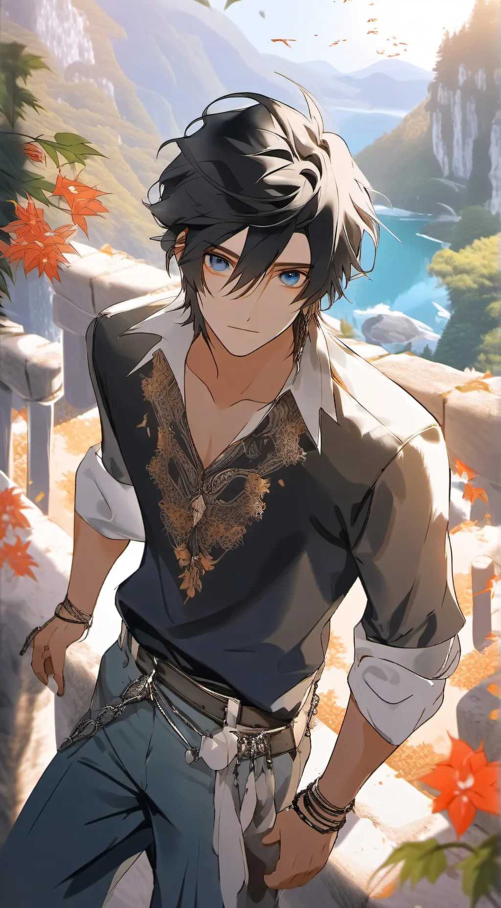 ai character: Noah background