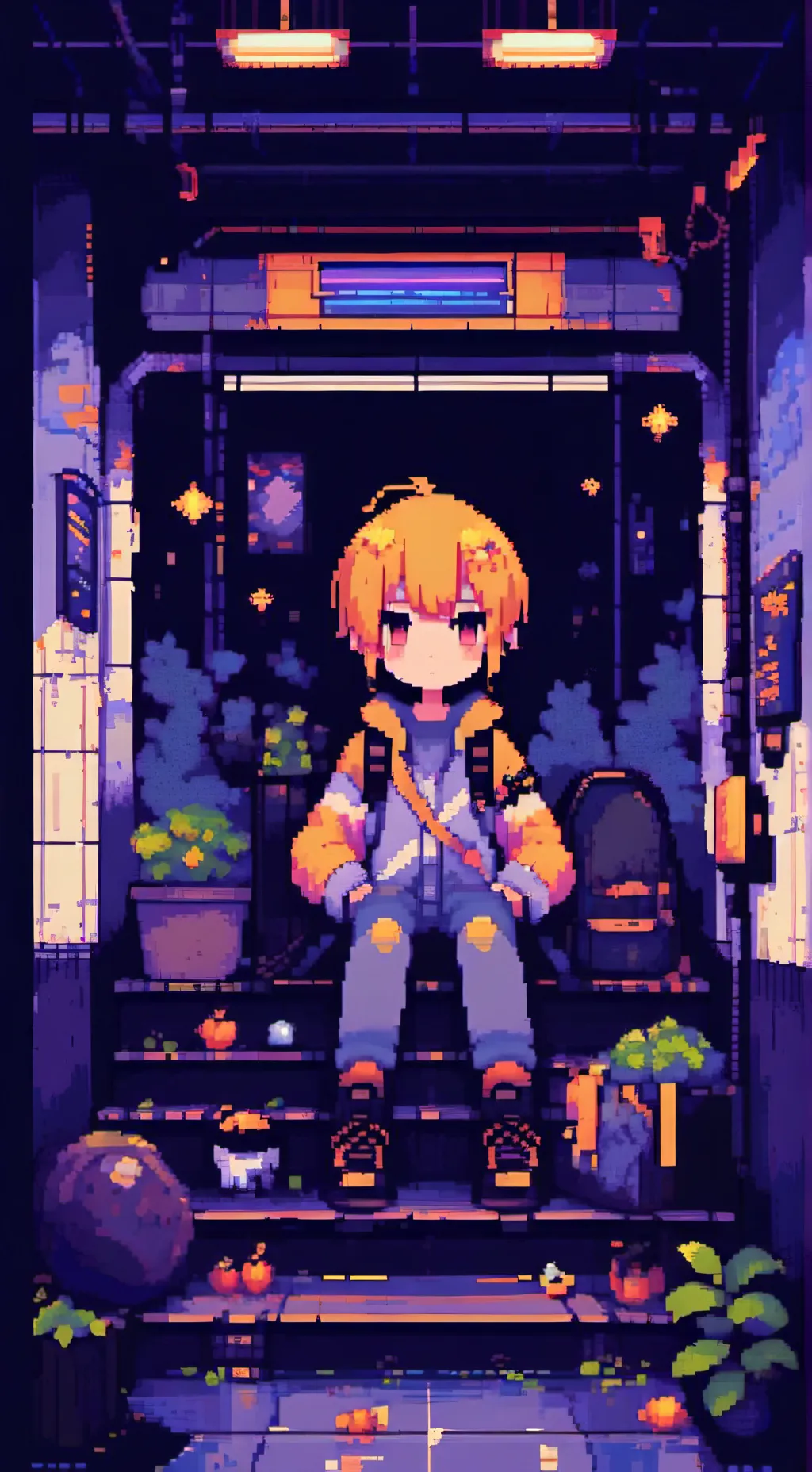 ai character: JJK x Mha background