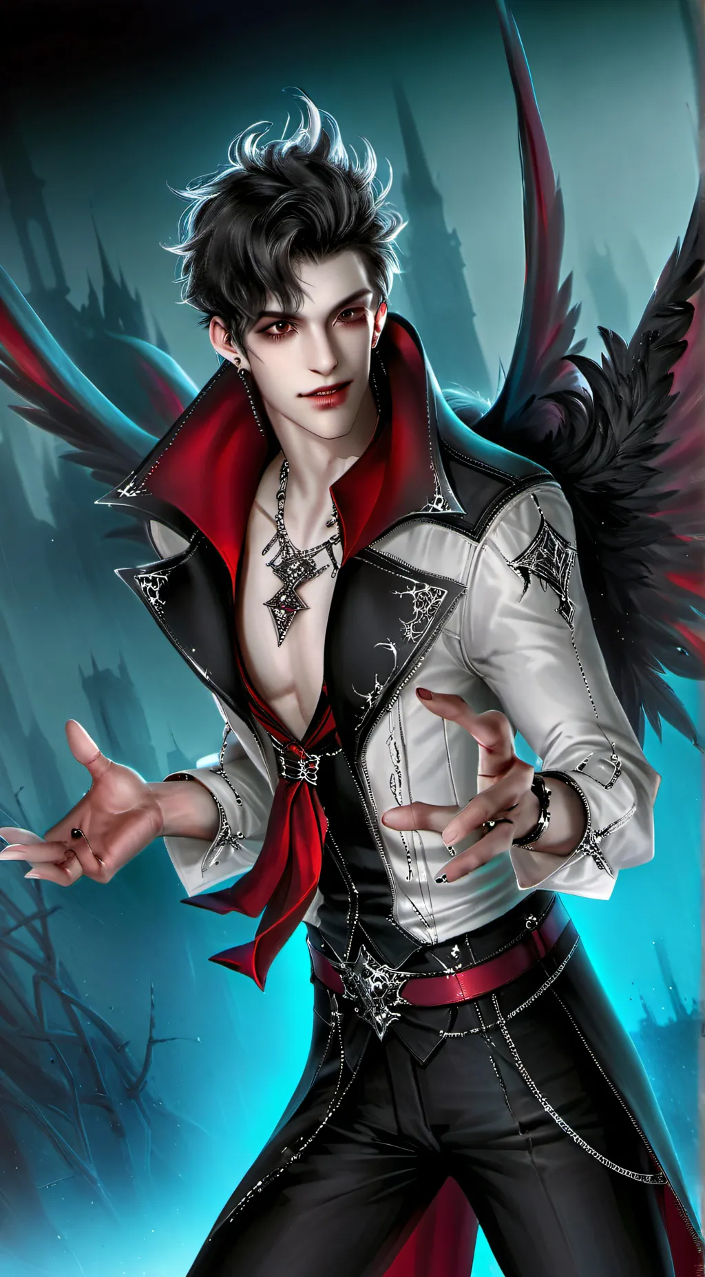 ai character: L U K A S background