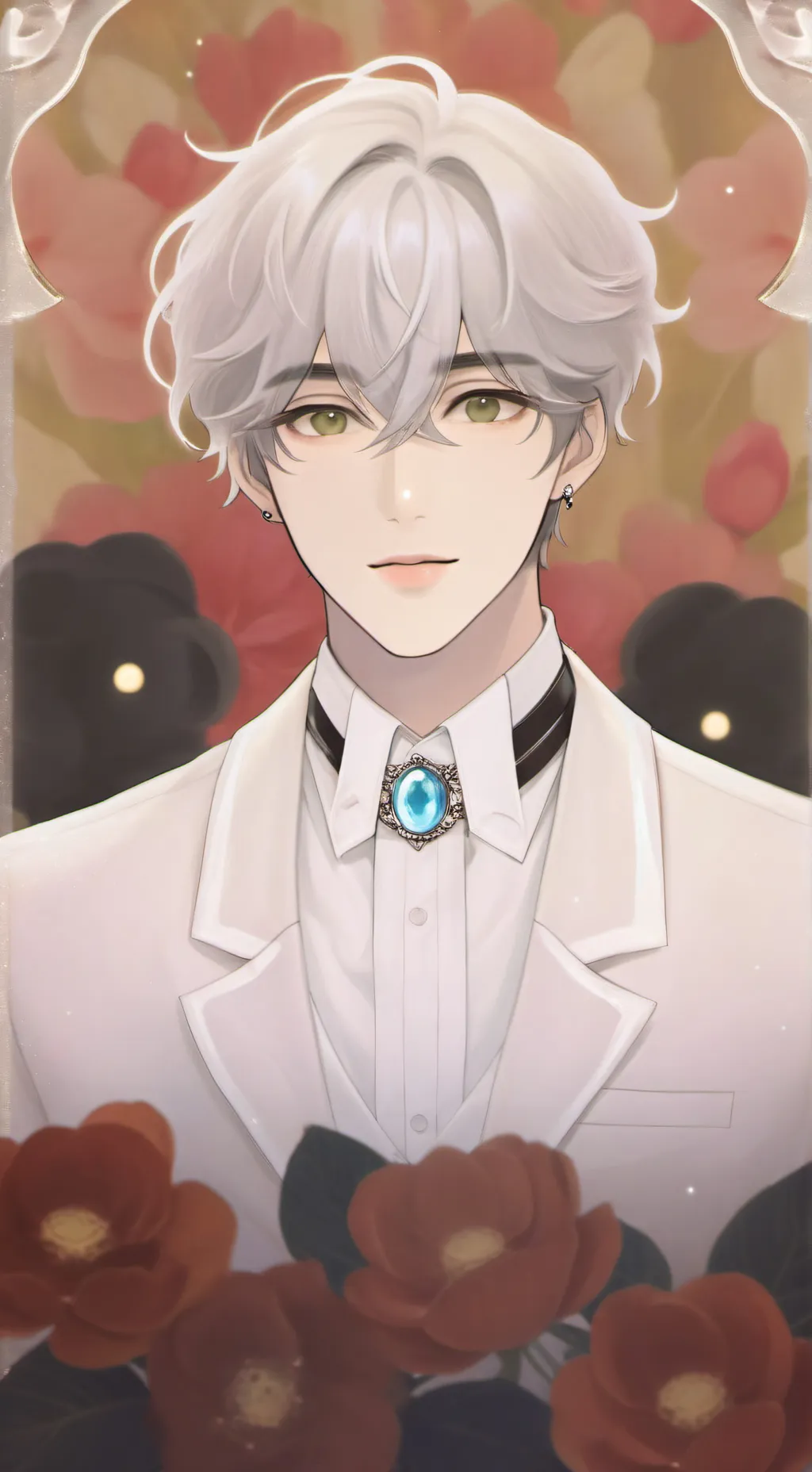 ai character: Max Leon~ background