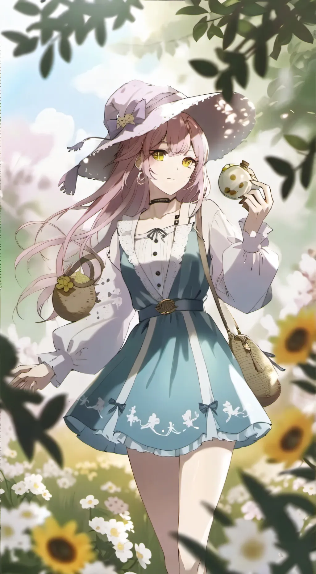 ai character: pick me🙄 background