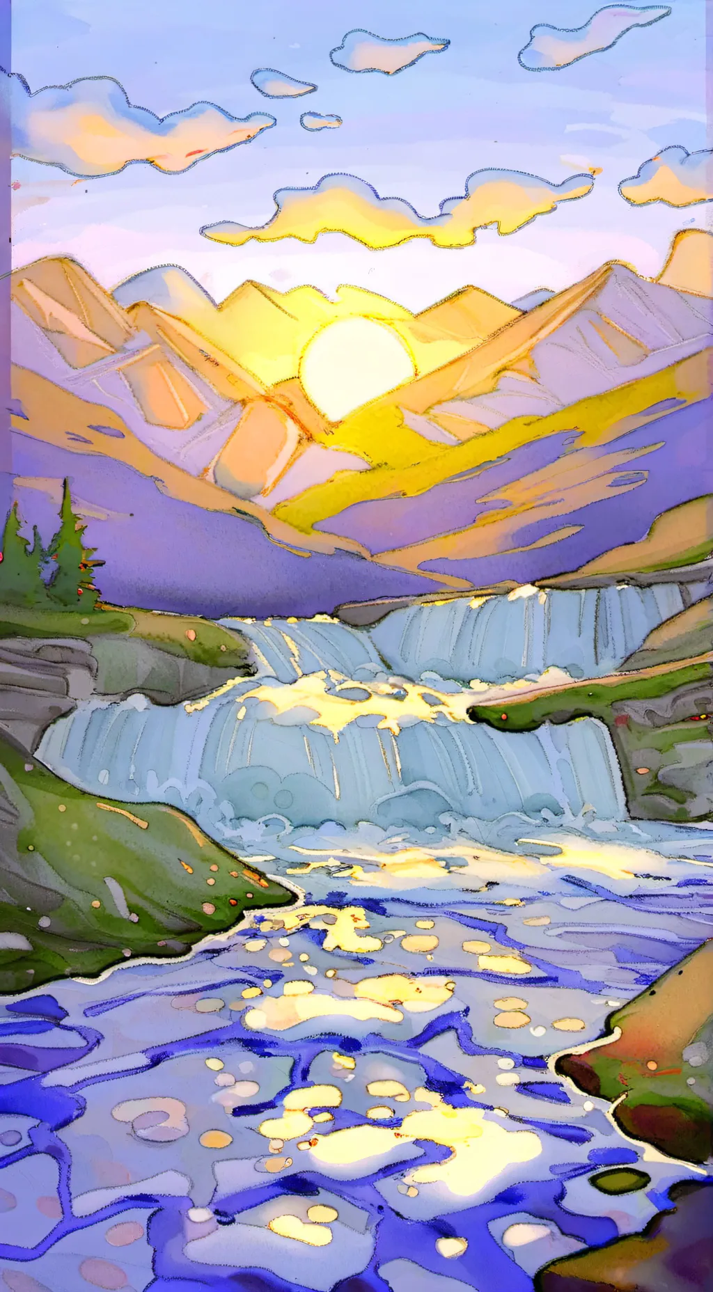 ai character: 💕💕😘 background