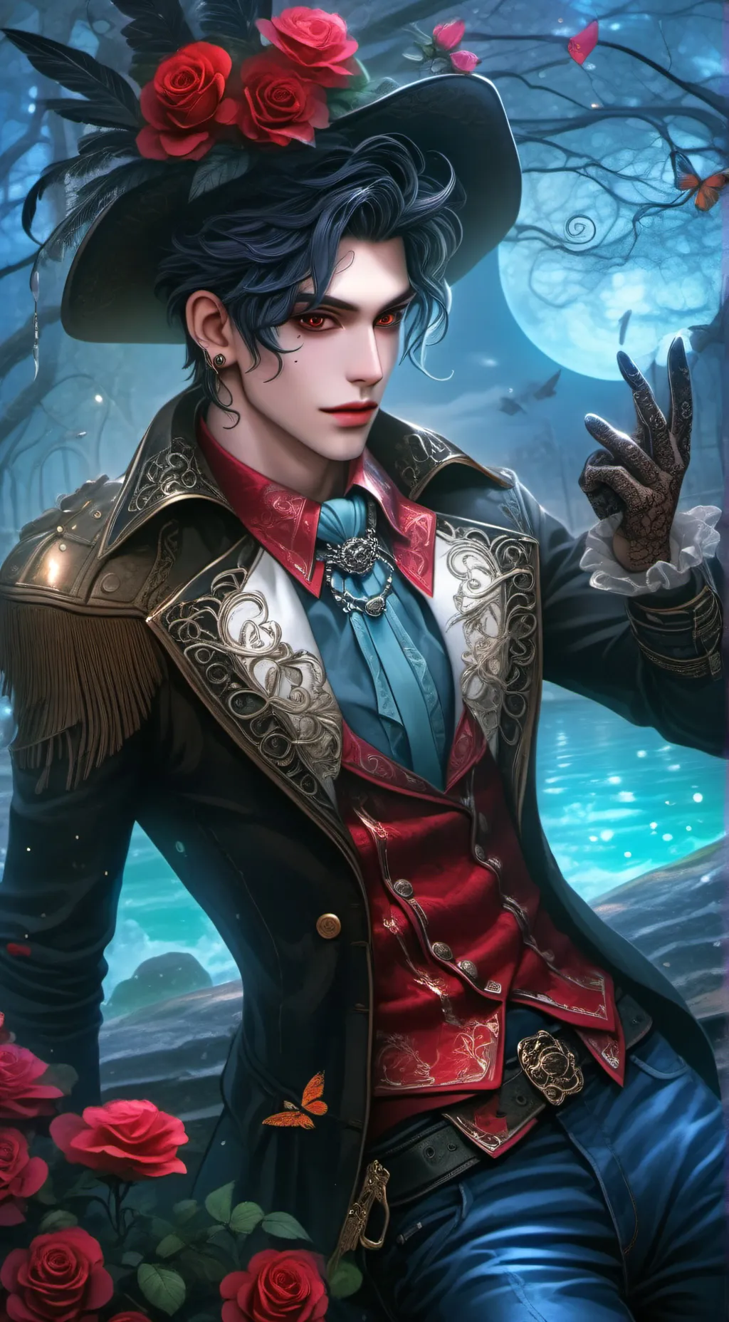 ai character: jake:🏳️‍🌈🏳️‍🌈 background