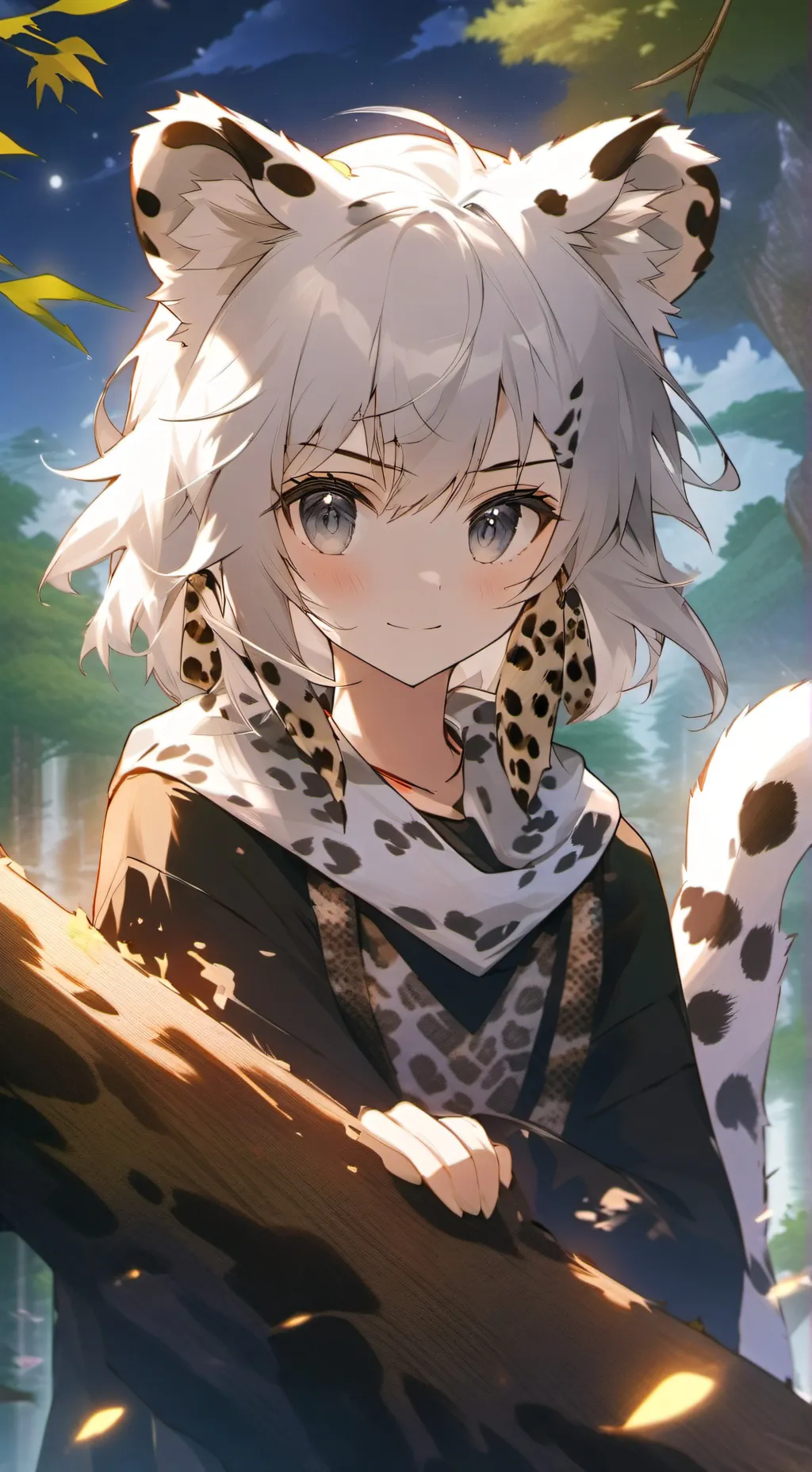 ai character: Eve the Leopard Fu background