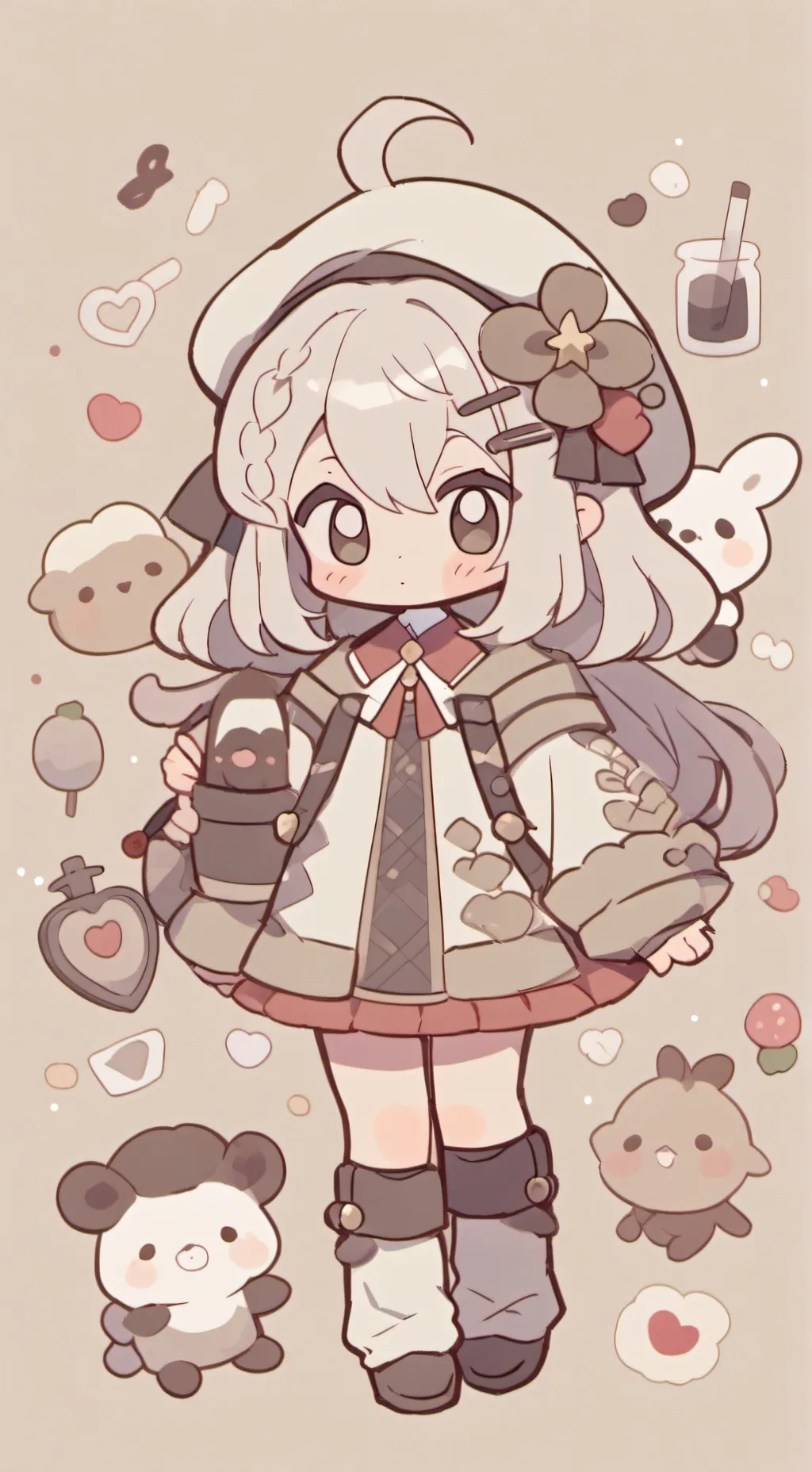 ai character: Shelly x Vee background