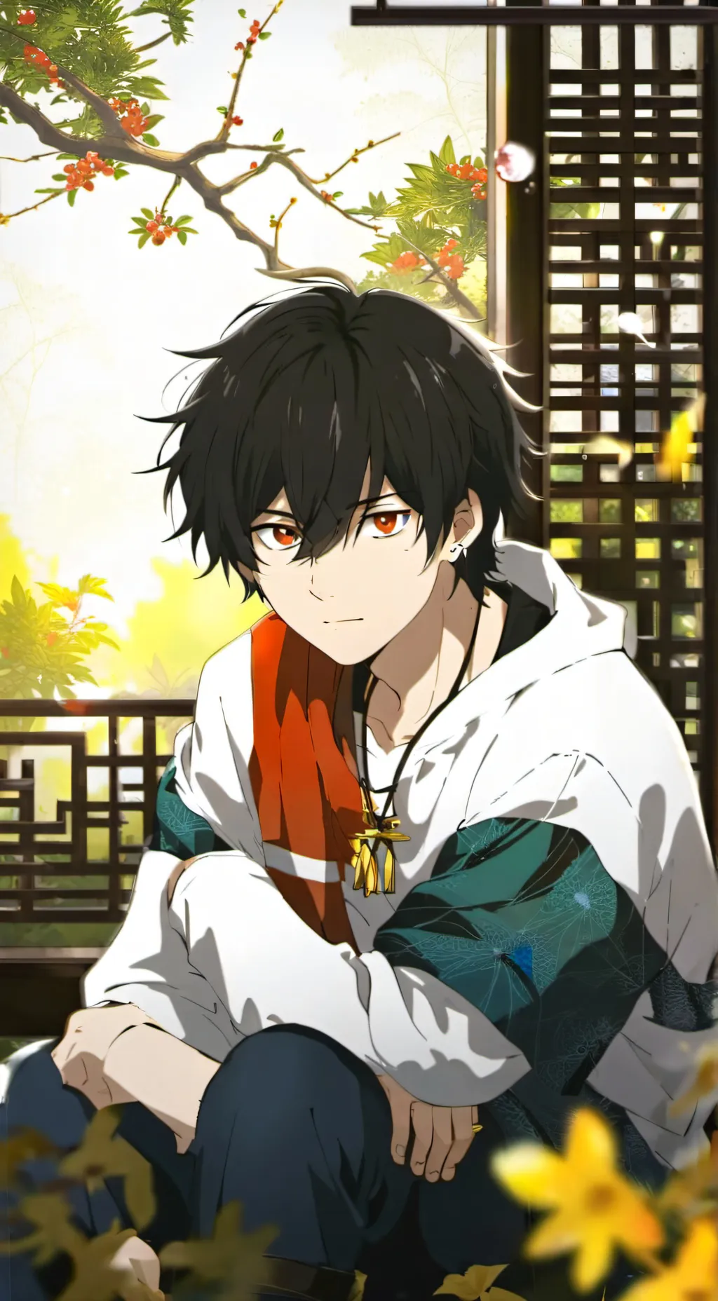 ai character: Thiago  background