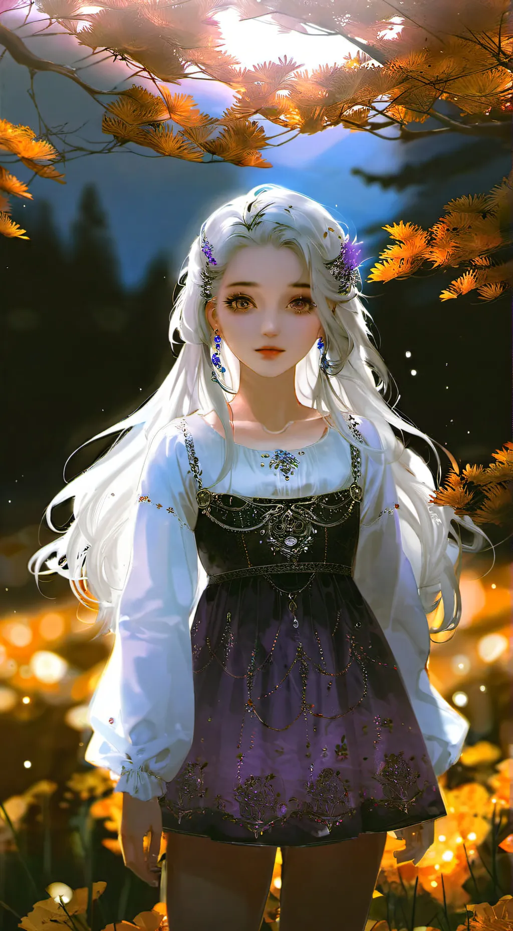 ai character: Serene background