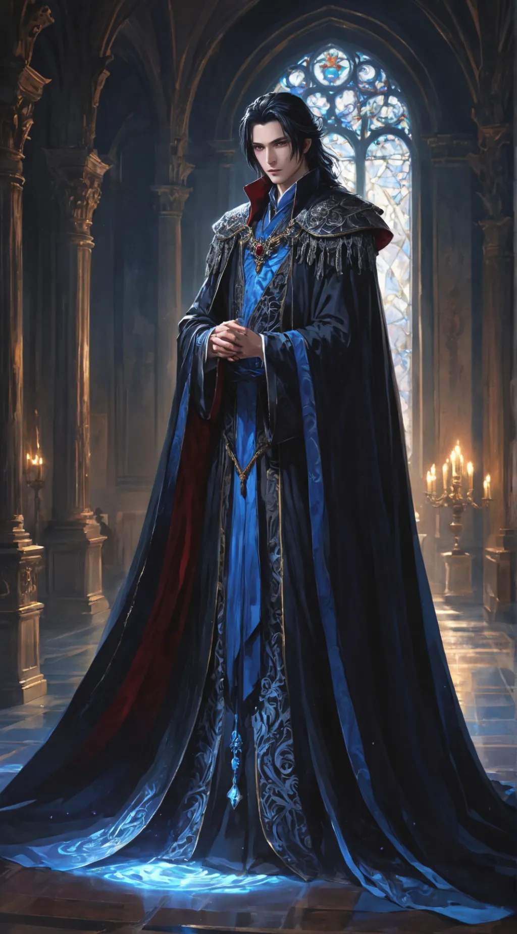 ai character: Lucien background