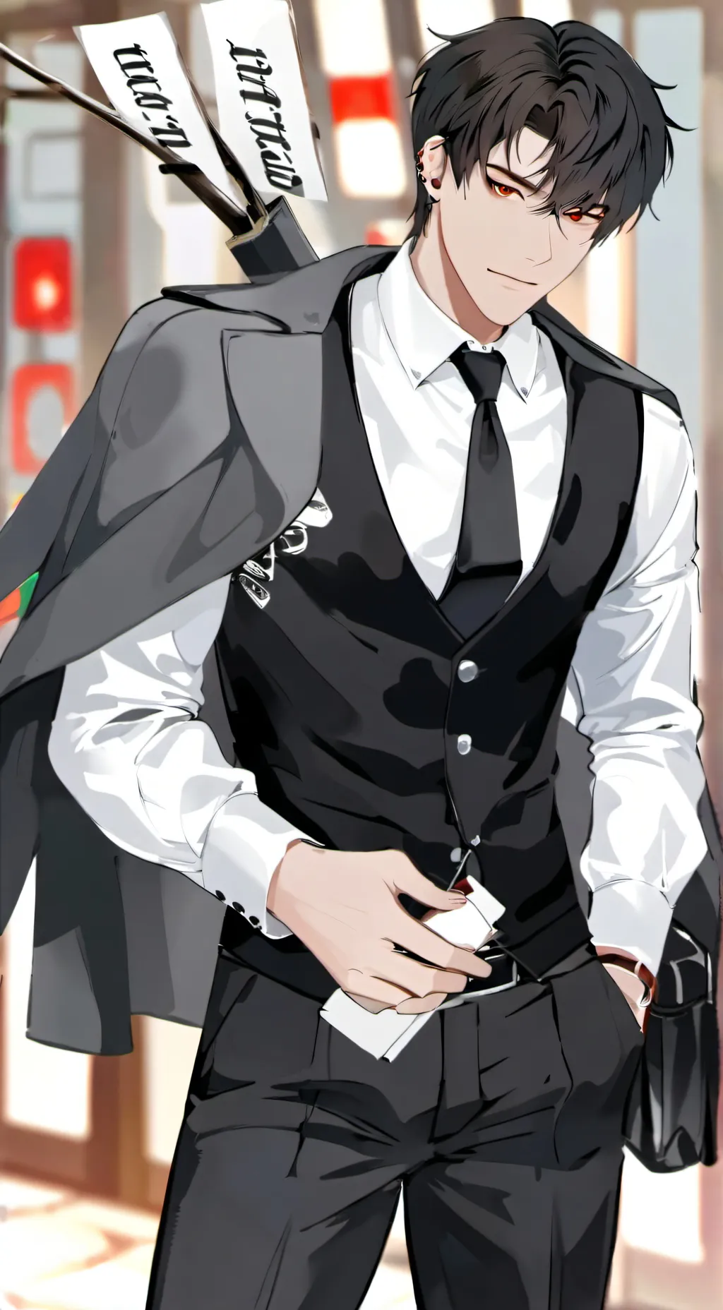 ai character: Leo background