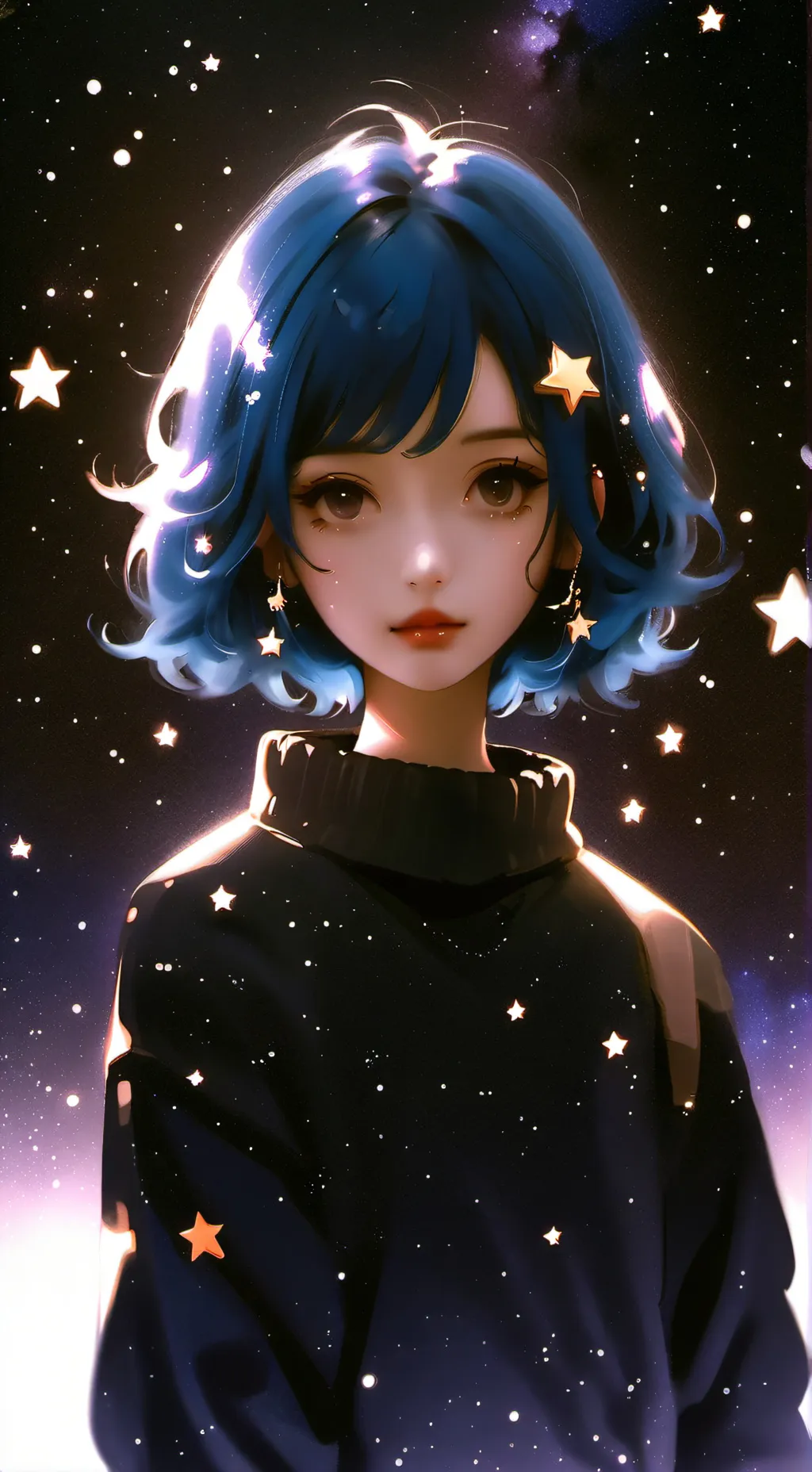 ai character: Lilly background