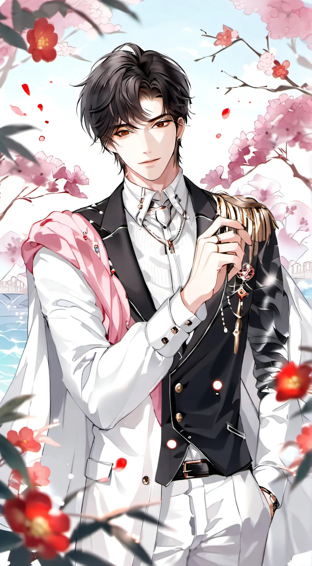 ai character: \{} talkio {}/ background