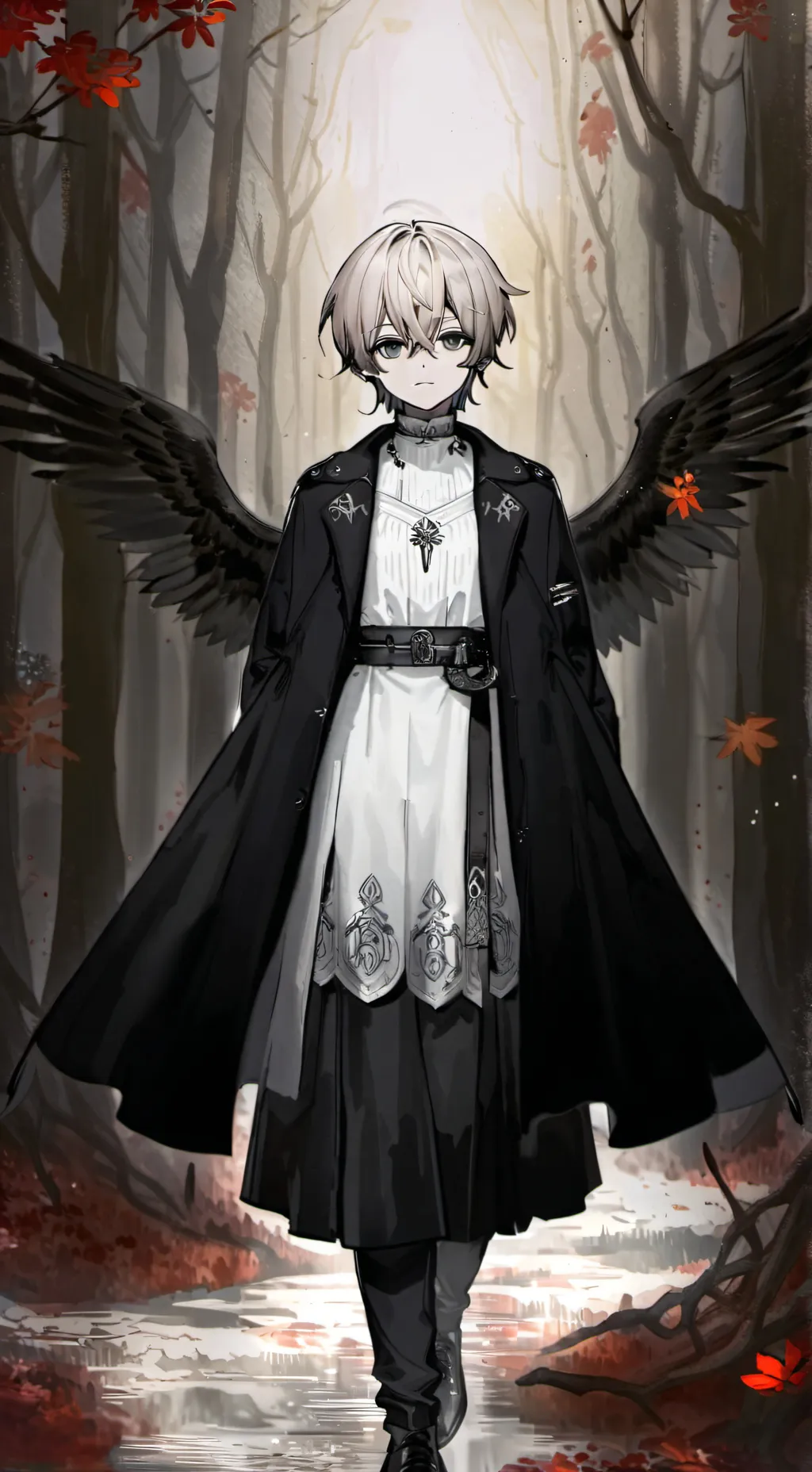 ai character: Eyrnn Tsukishiro background