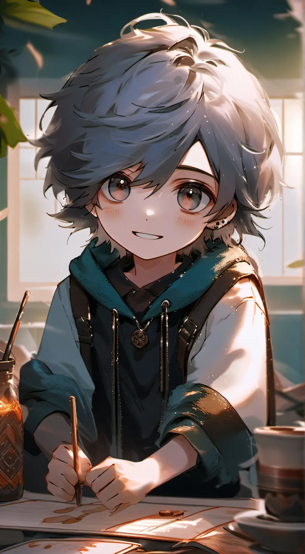 ai character: MHA OC (V2) P1 background