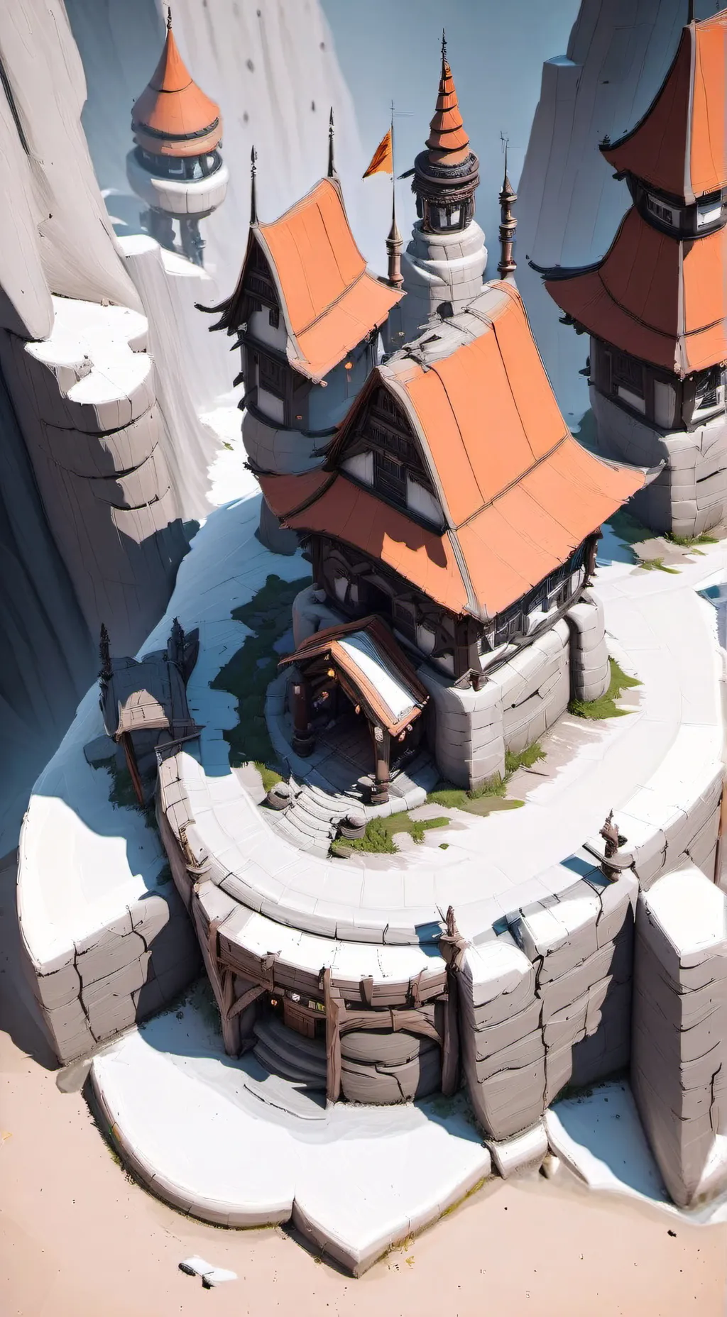 ai character: pillager outpost  background