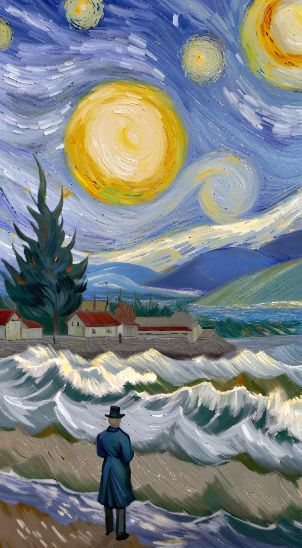 ai character: SKIBIDI SCHOOL background