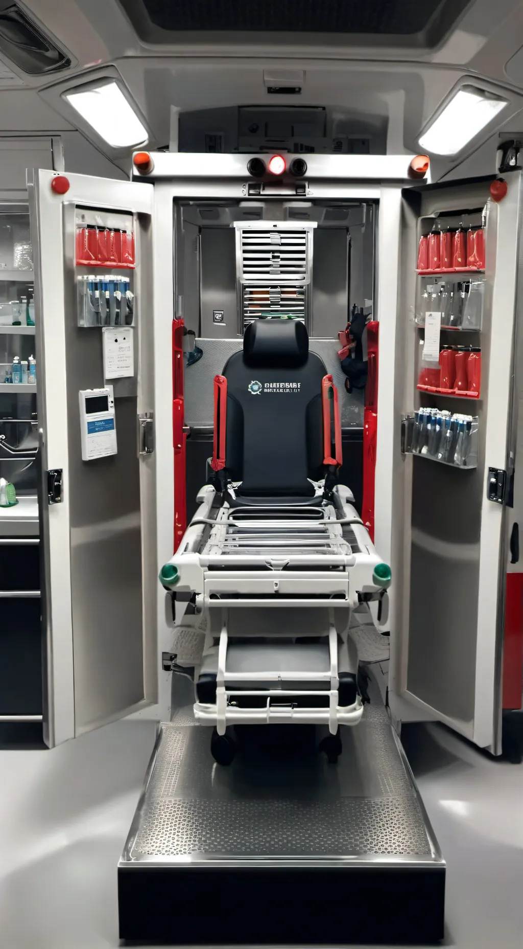 ai character: ambulance background