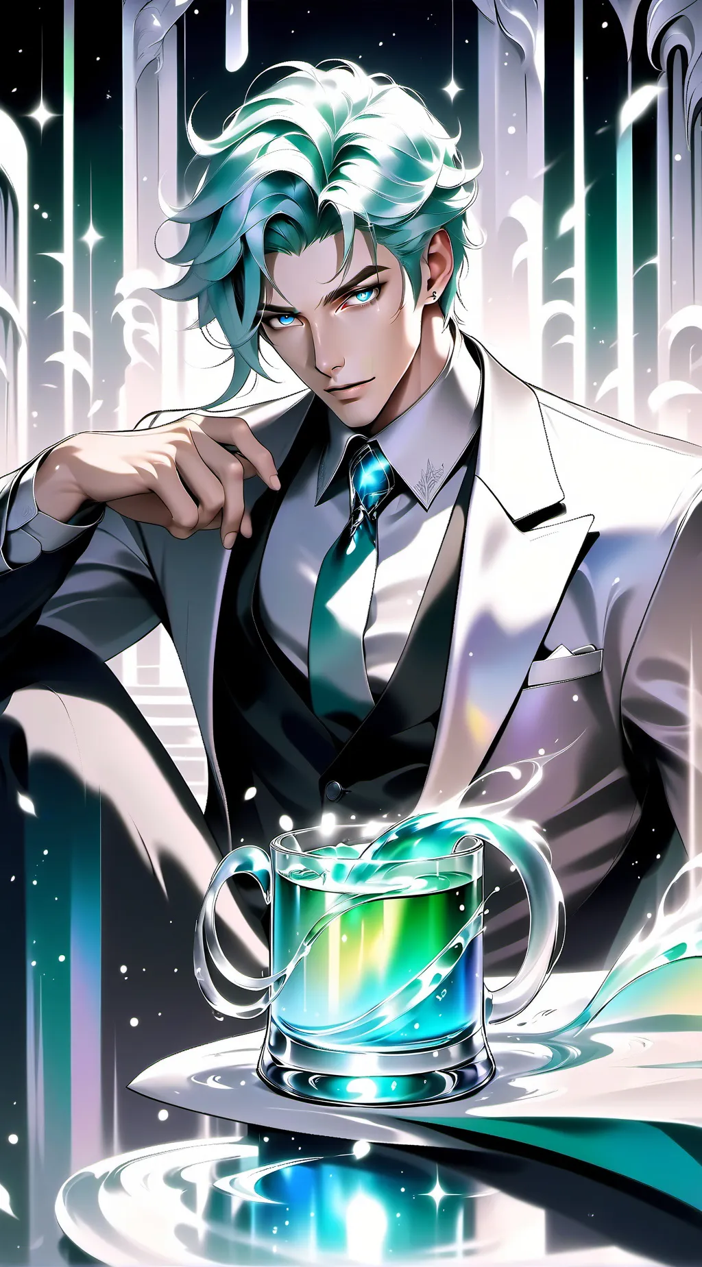 ai character: Aaron background