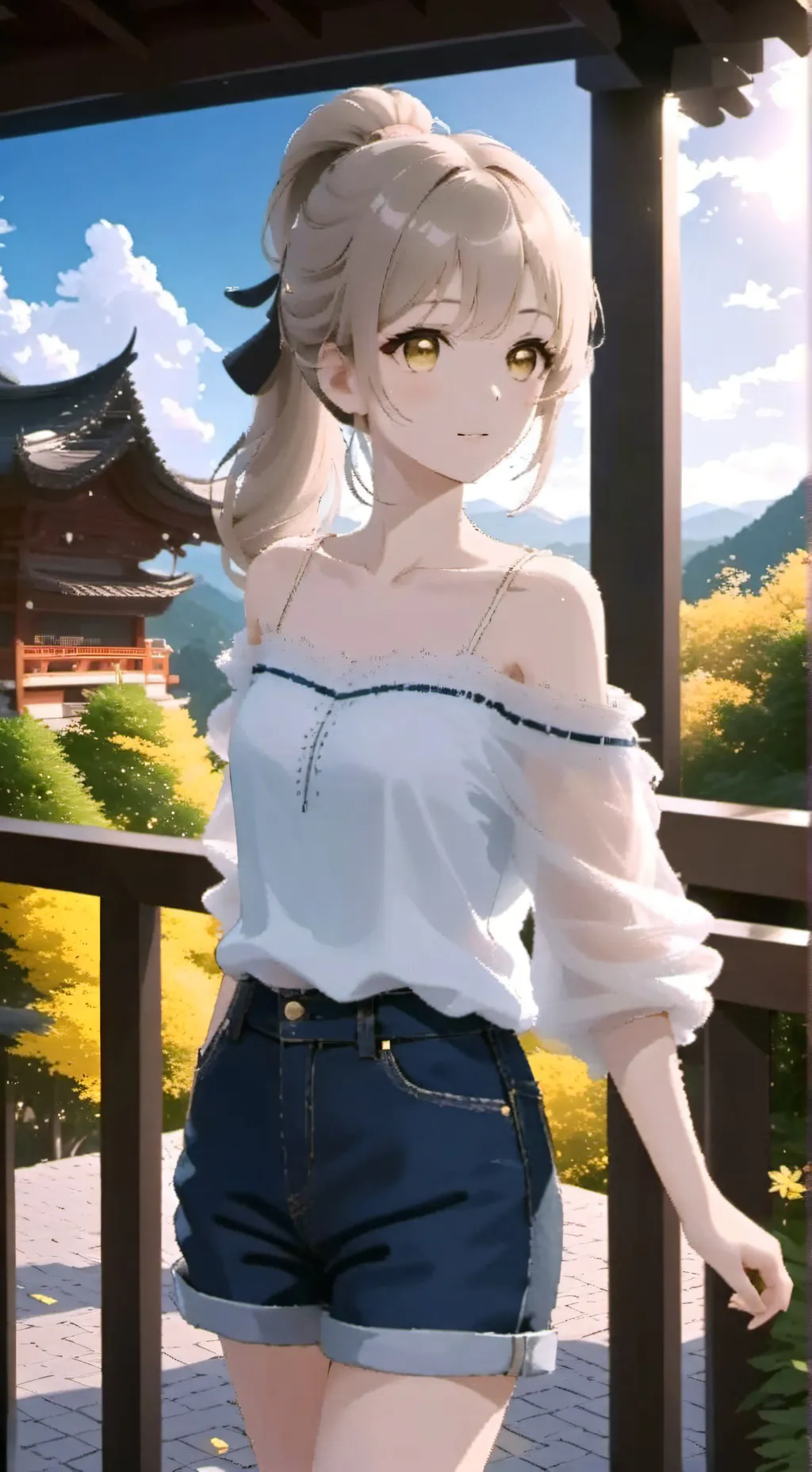 ai character: Akari background