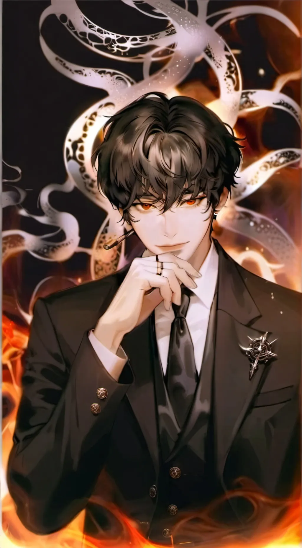 ai character: Lucien background