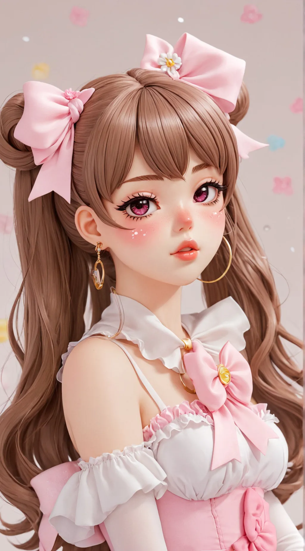 ai character: Melody🩷 background