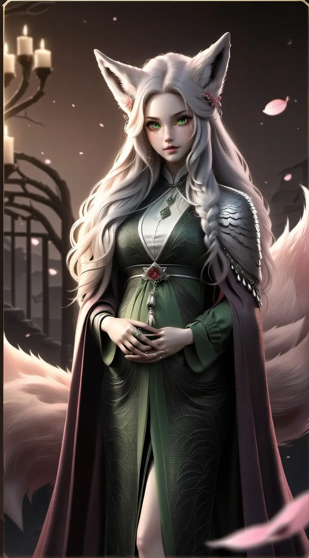 ai character: LILYS PREGNANT?! background