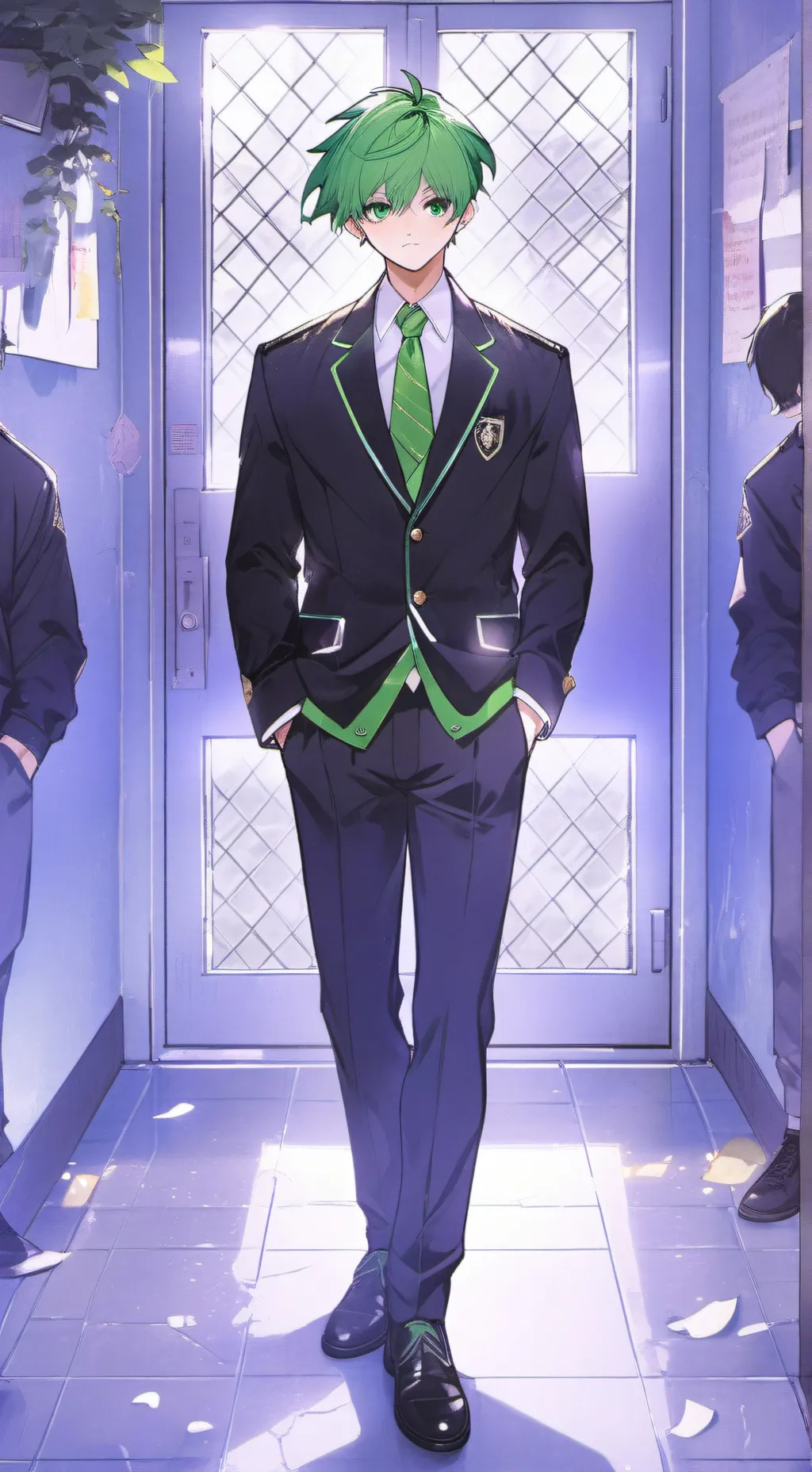 ai character: Izuku hates you  background