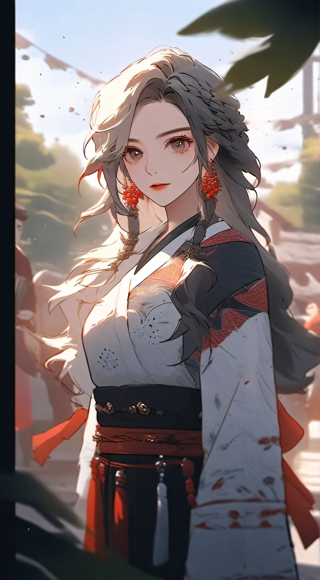 ai character: senor pink background