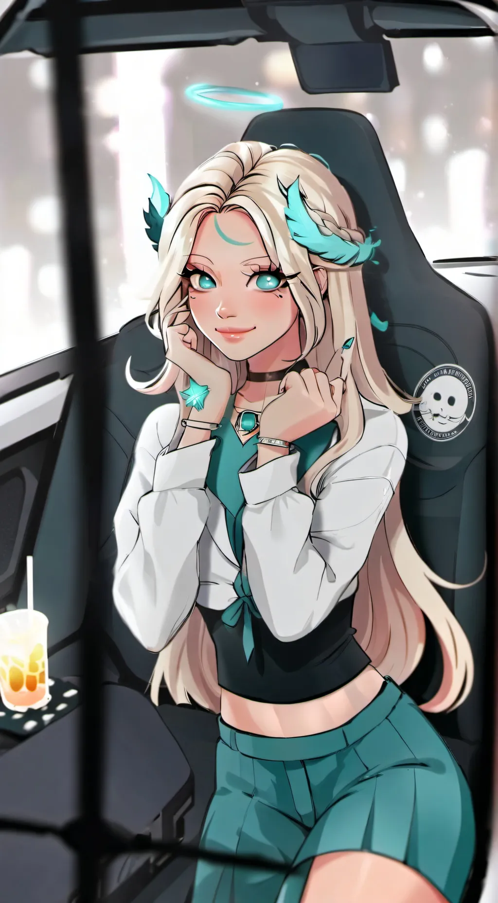 ai character: 𝓵𝓲𝓵𝓪 𝓰𝓻𝓮𝔂 background