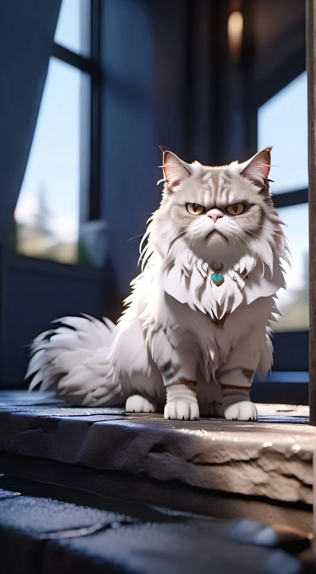 ai character: Mha pet day background