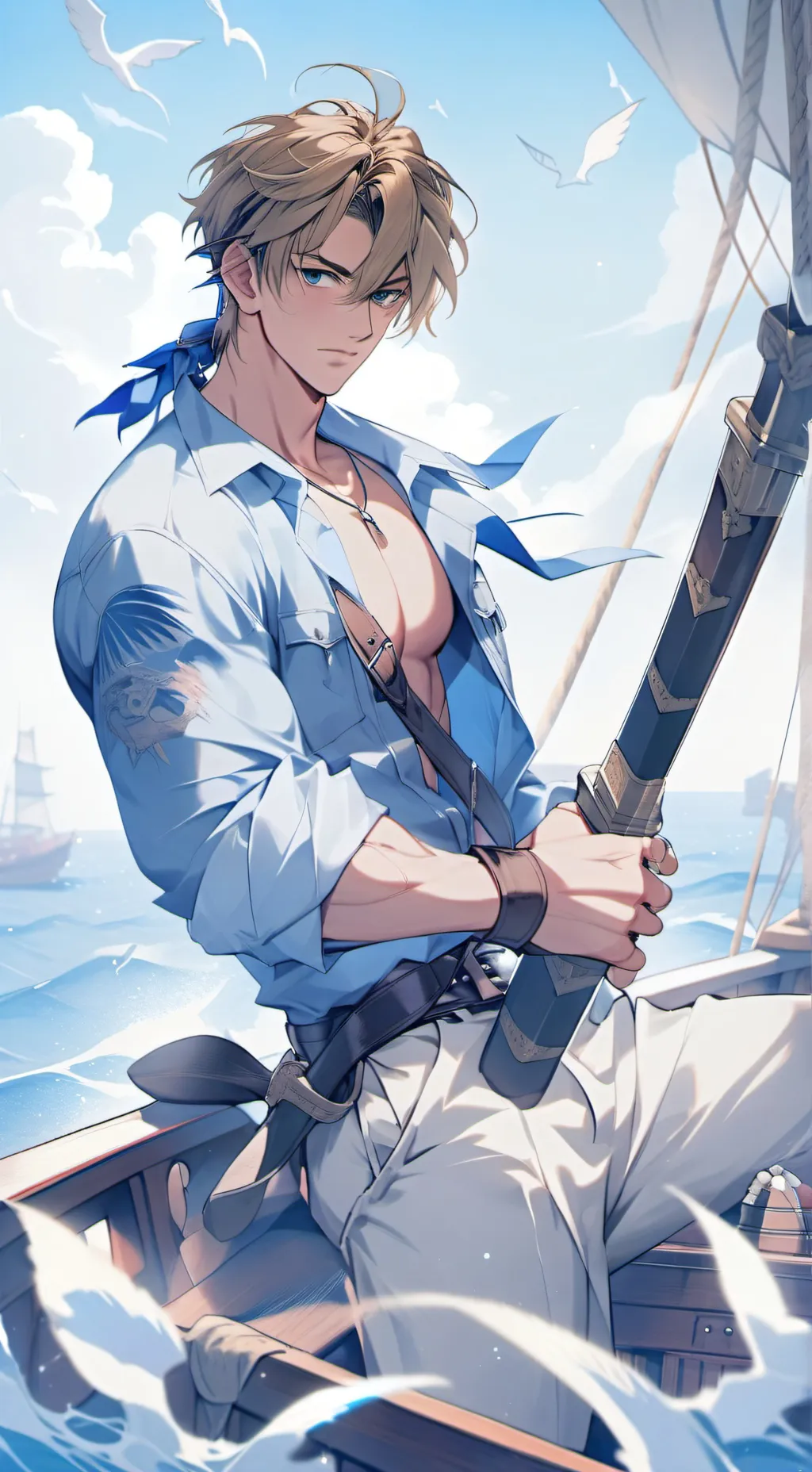 ai character: Caspian background