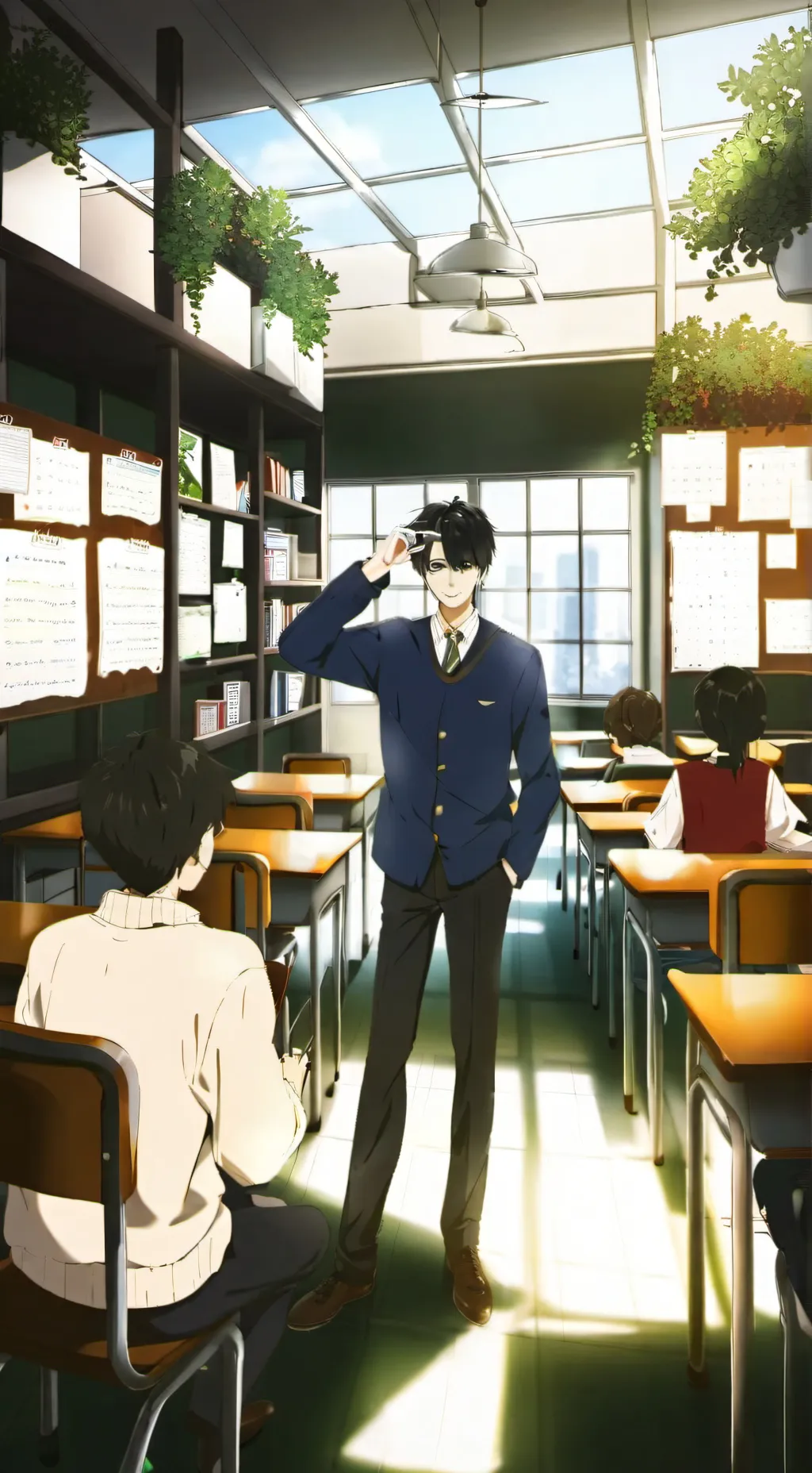 ai character: New Class background