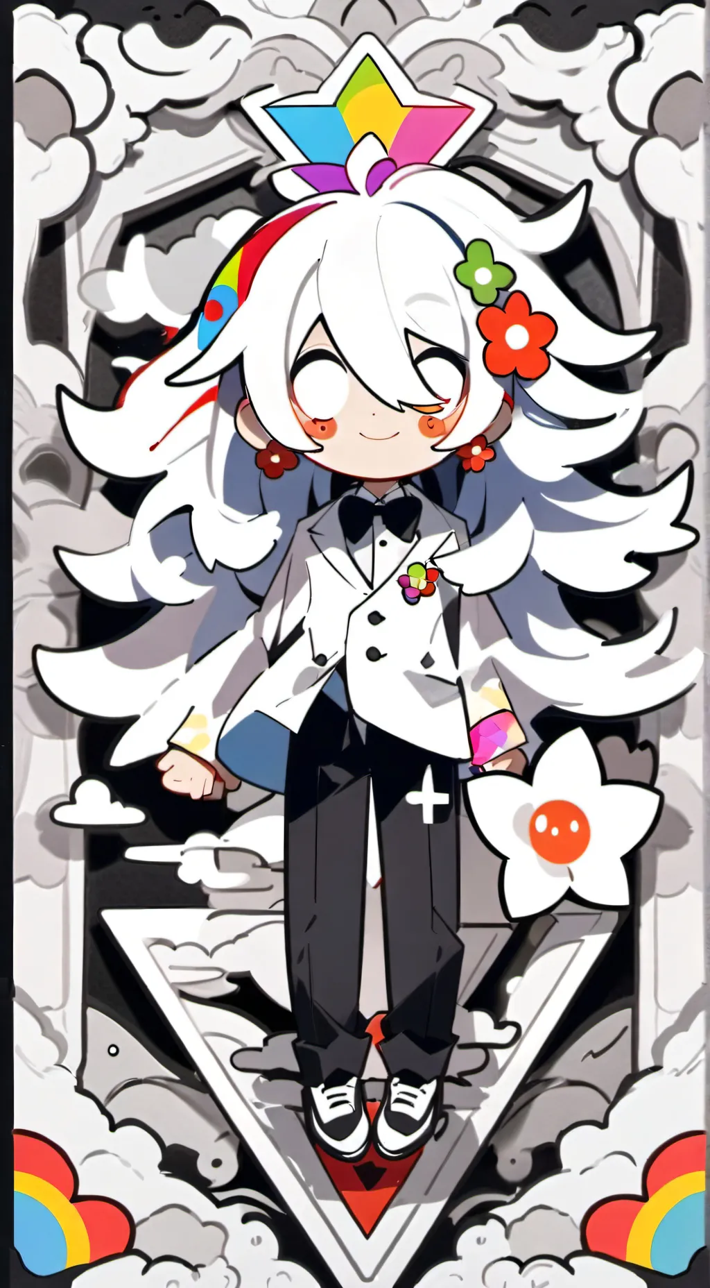 ai character: Dandys World background