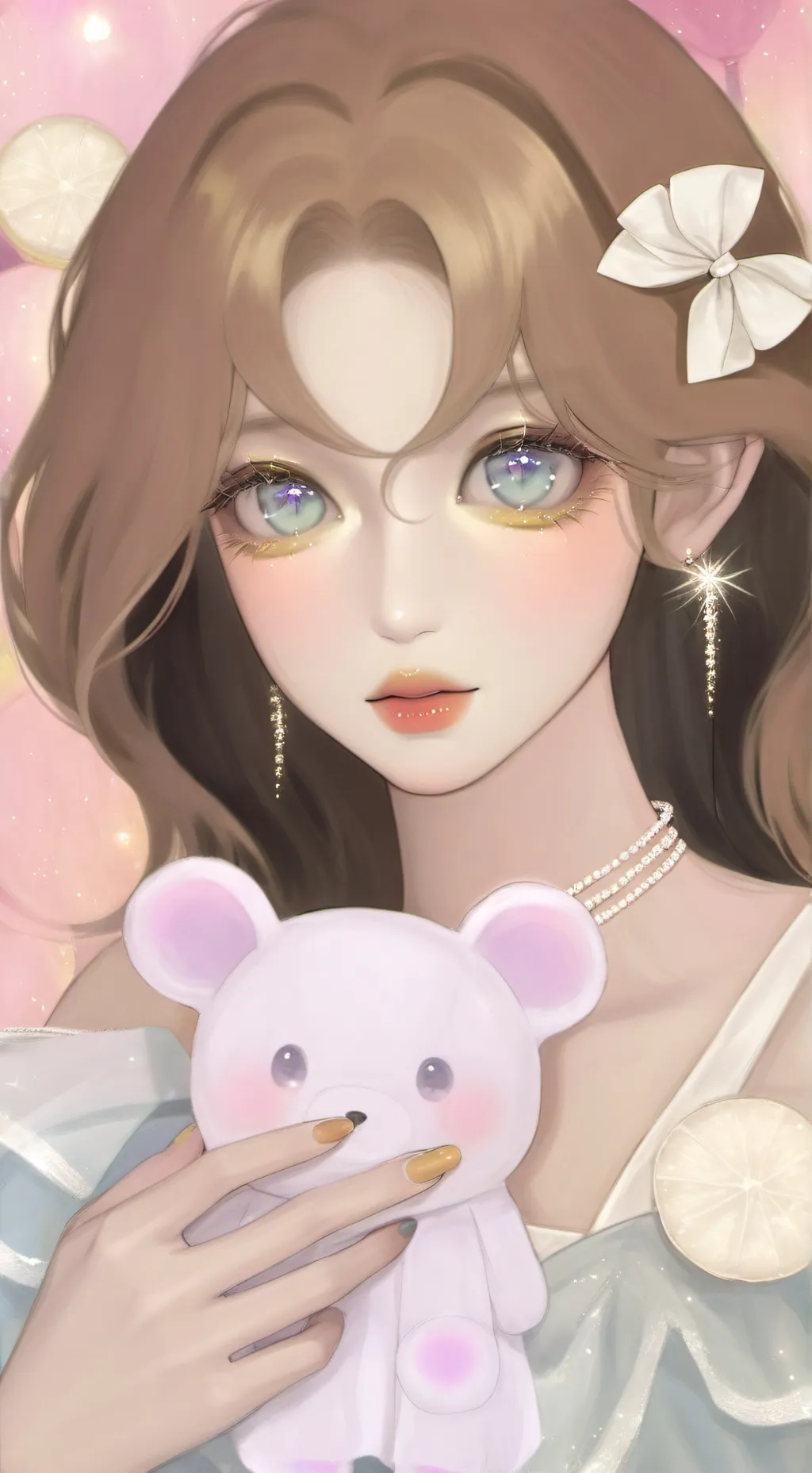 ai character: 💔Deathly Hallows 💔 background