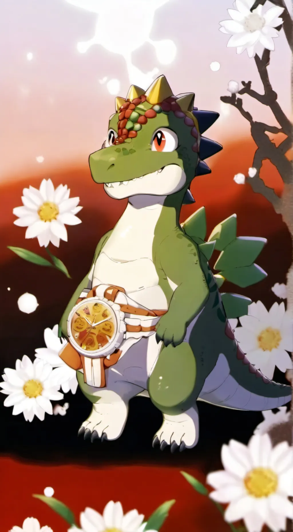 ai character: new fandom (XMAS!) background