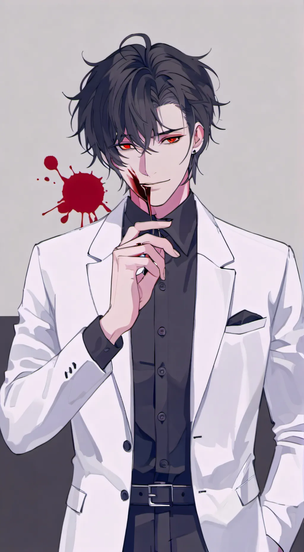 ai character: adrian  background