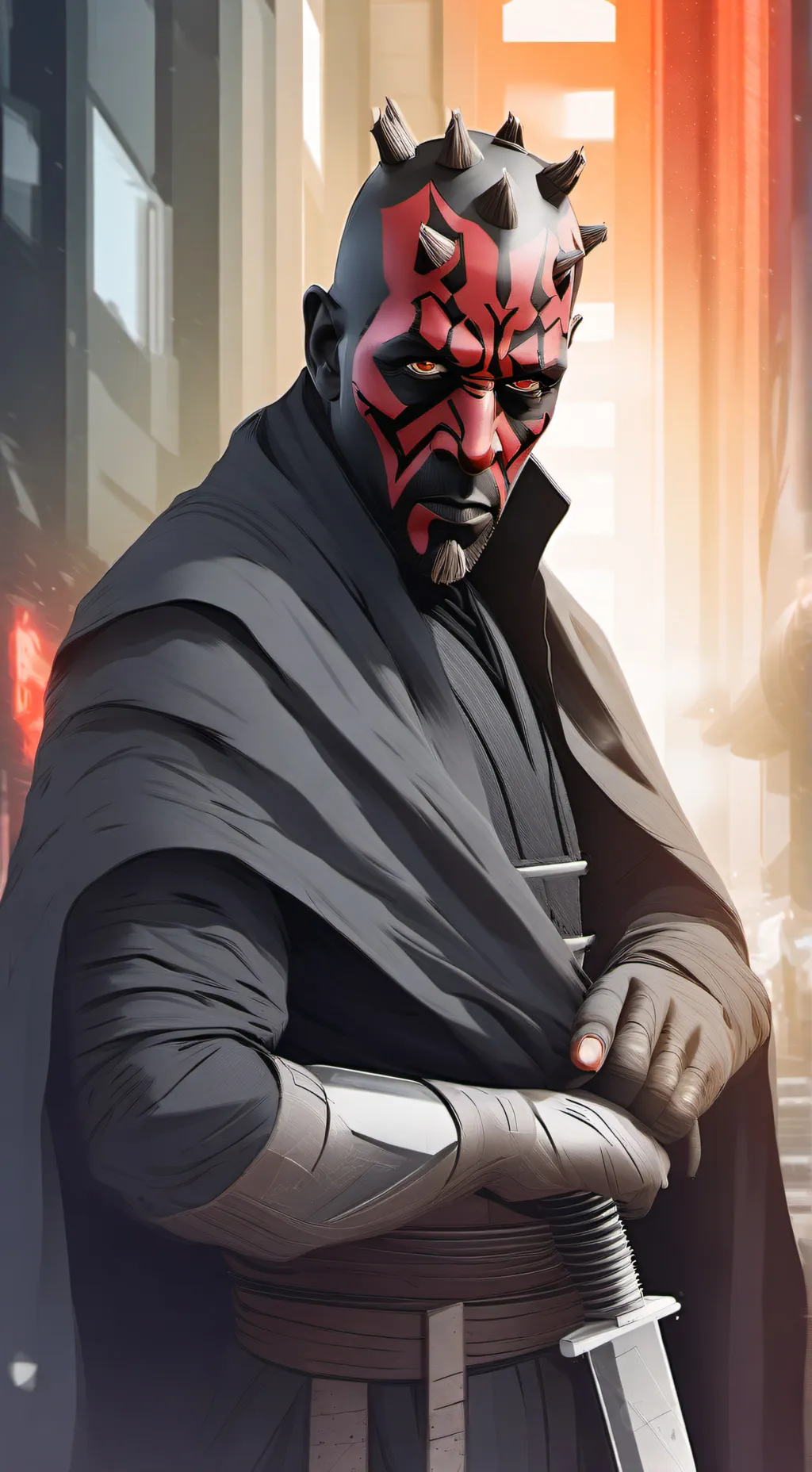 ai character: battle darth maul background