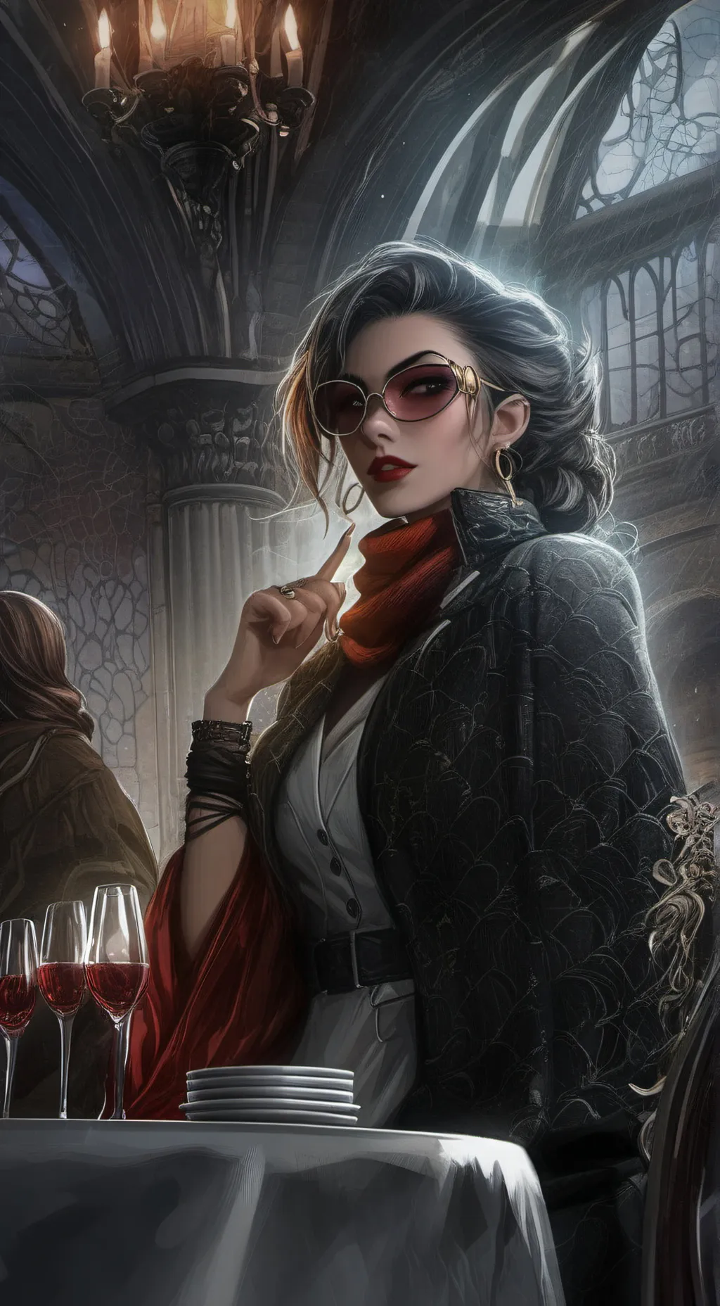 ai character: The One-Minute Gourmet background