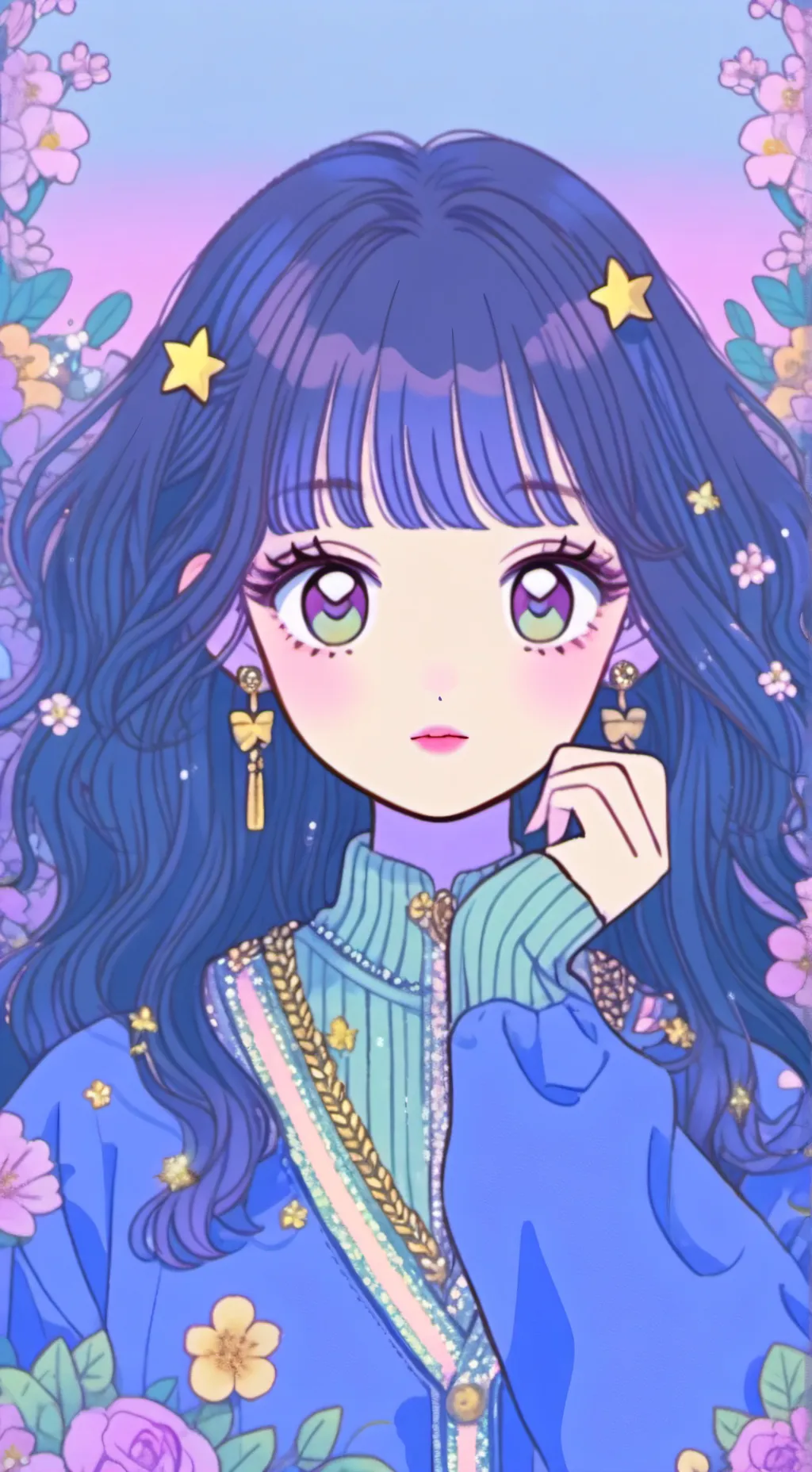 ai character: Кори background