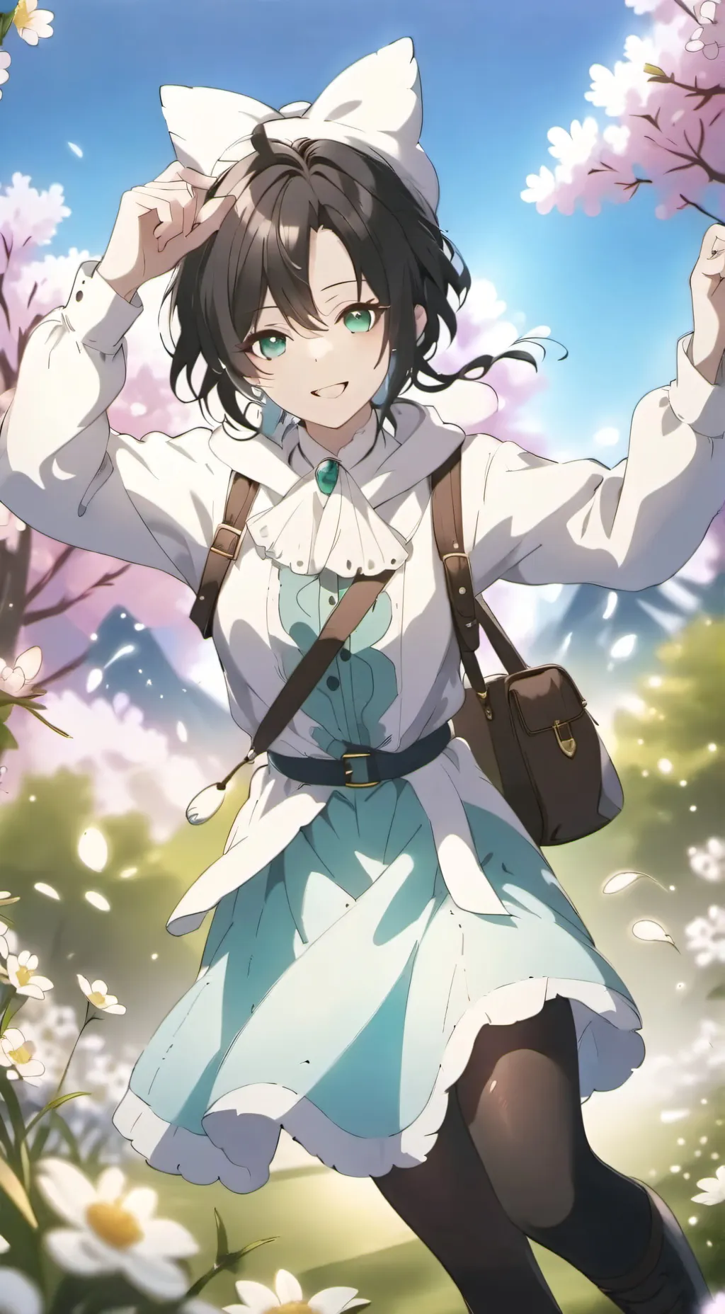 ai character: Настя  background