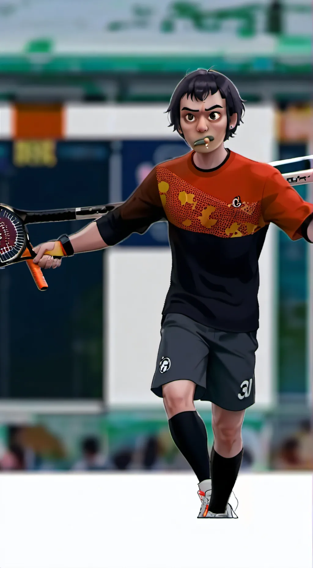 ai character: zoey background