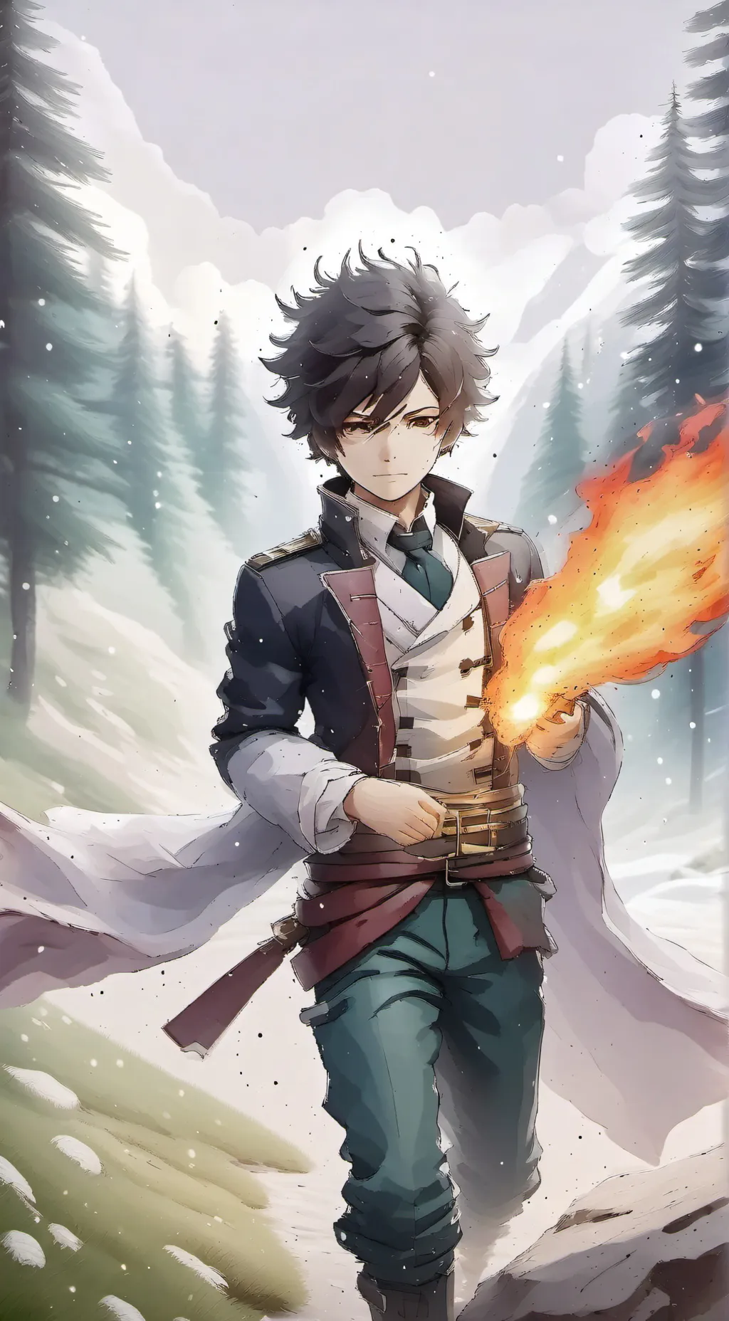 ai character: talk about tops background