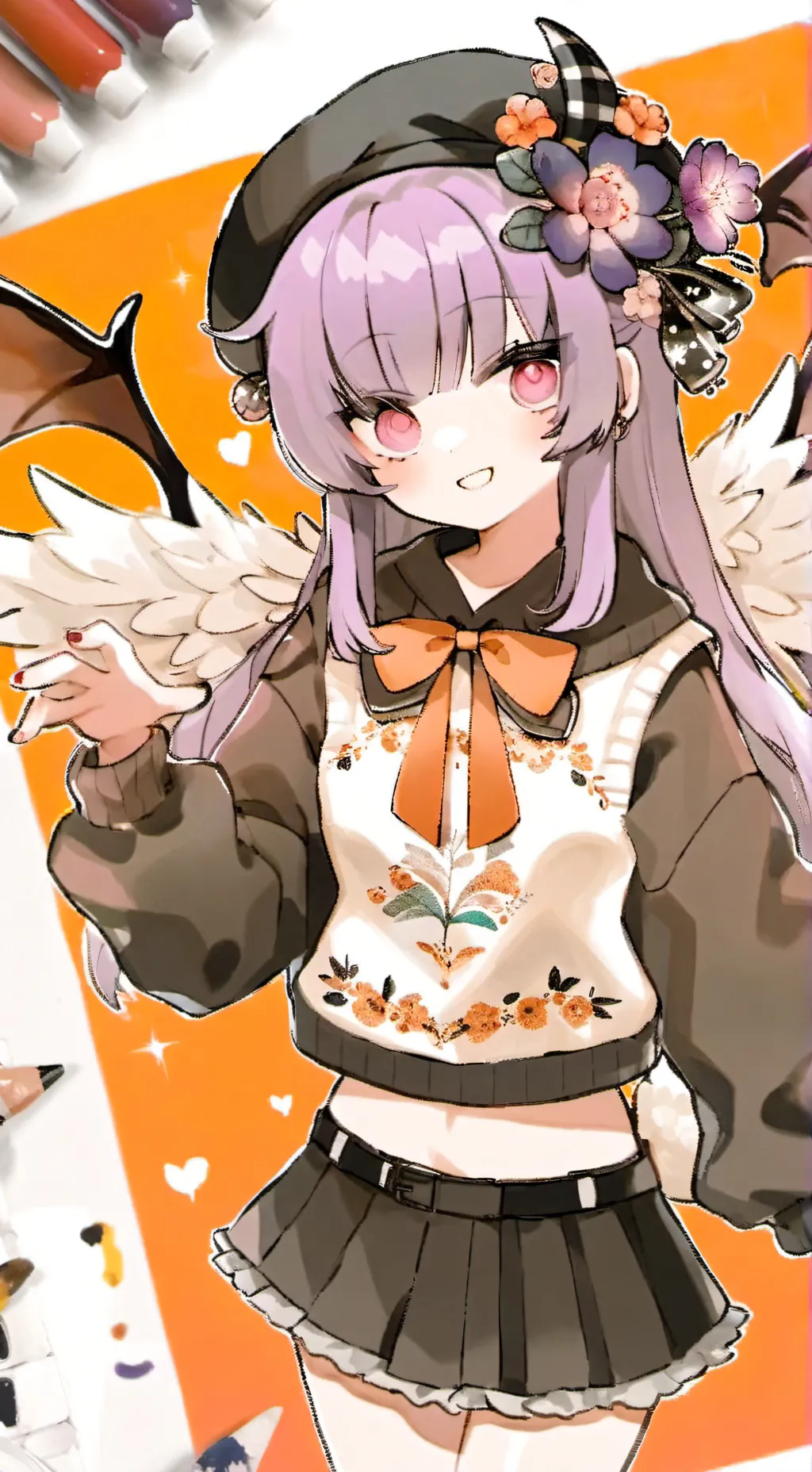 ai character: P4RPL3PAL! background