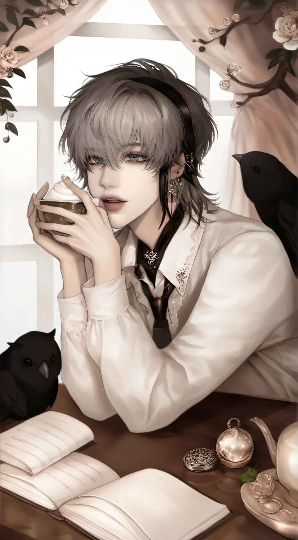 ai character: Kiera  background