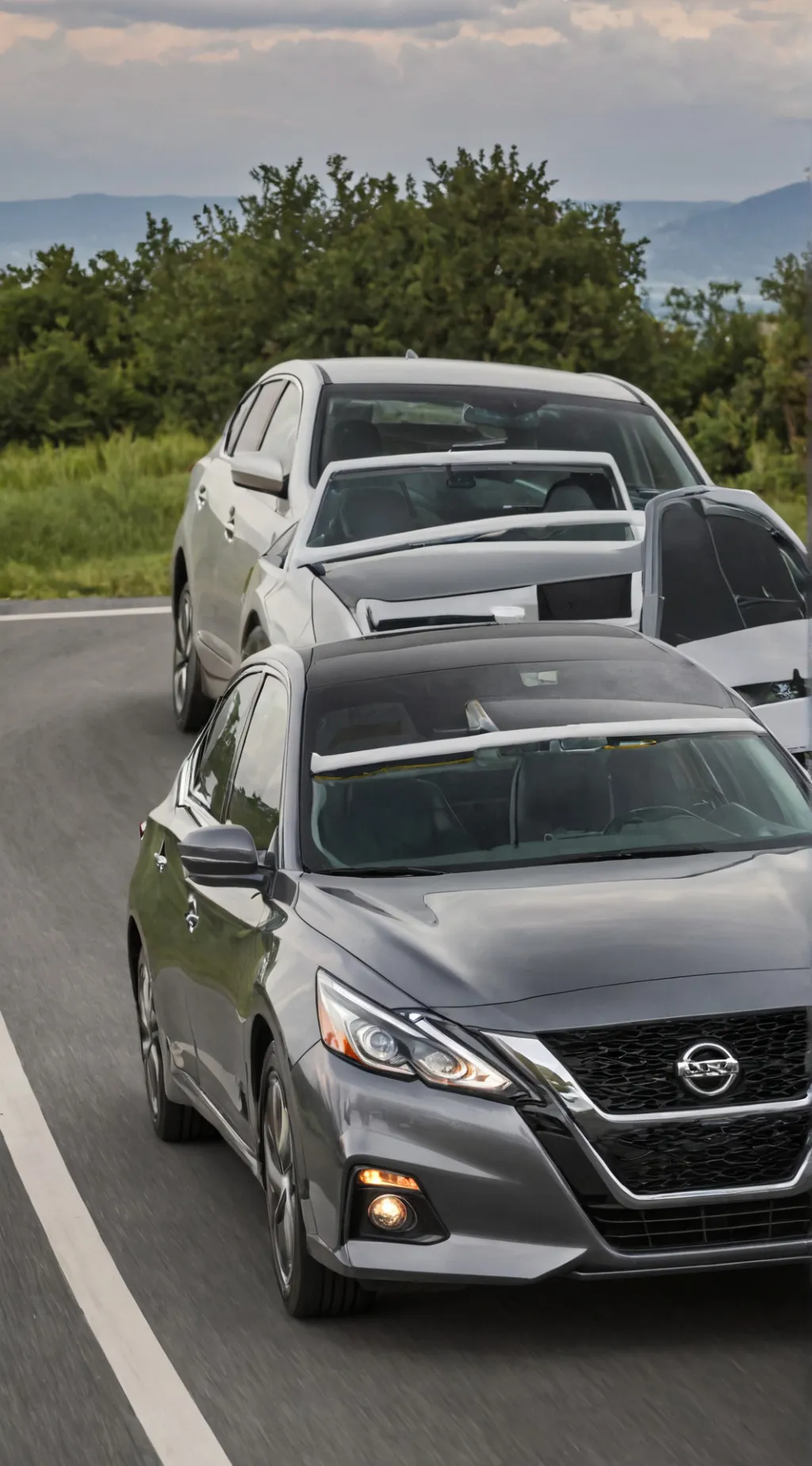 ai character: your Nissan altima background