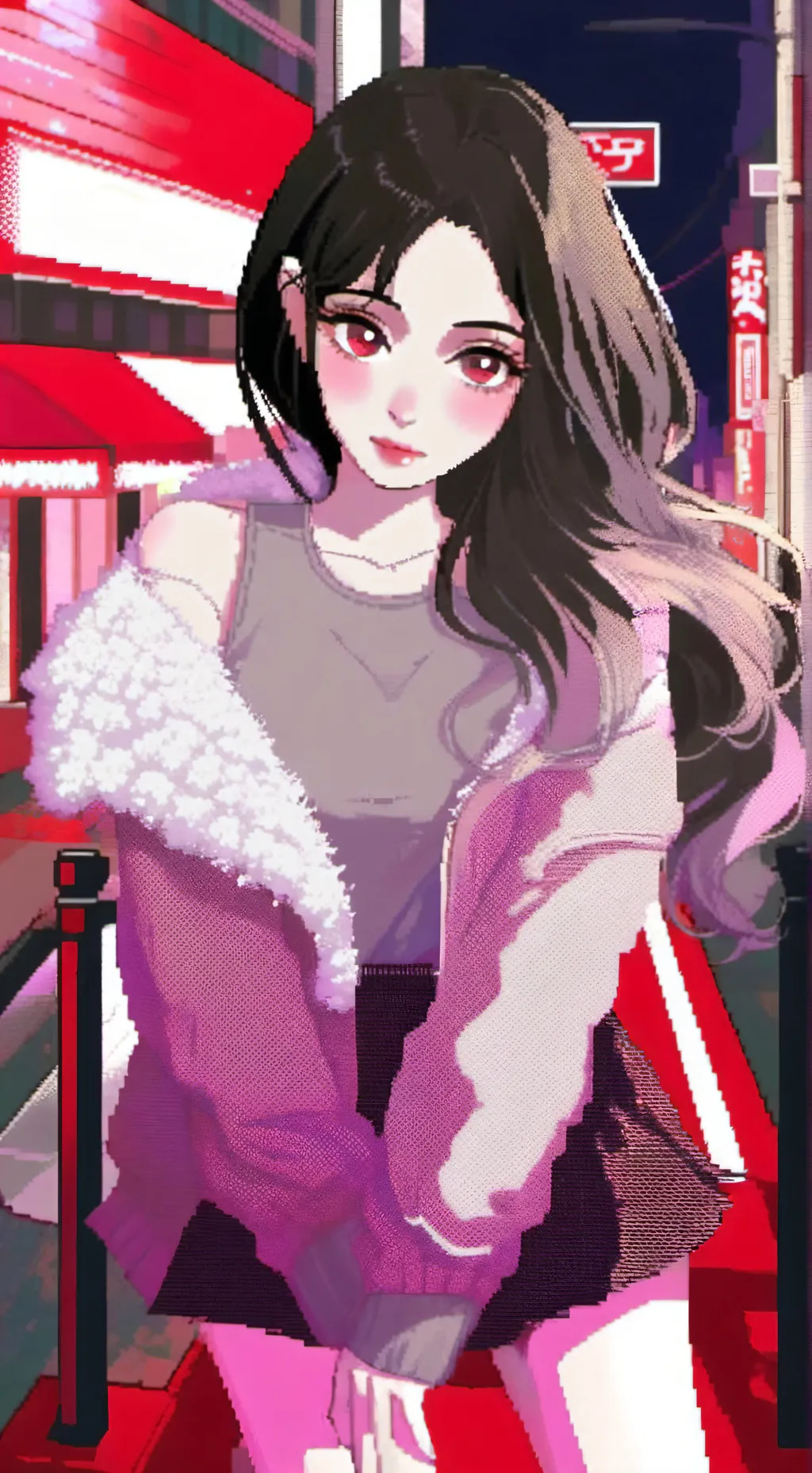 ai character: Seong-ji 🩷 background