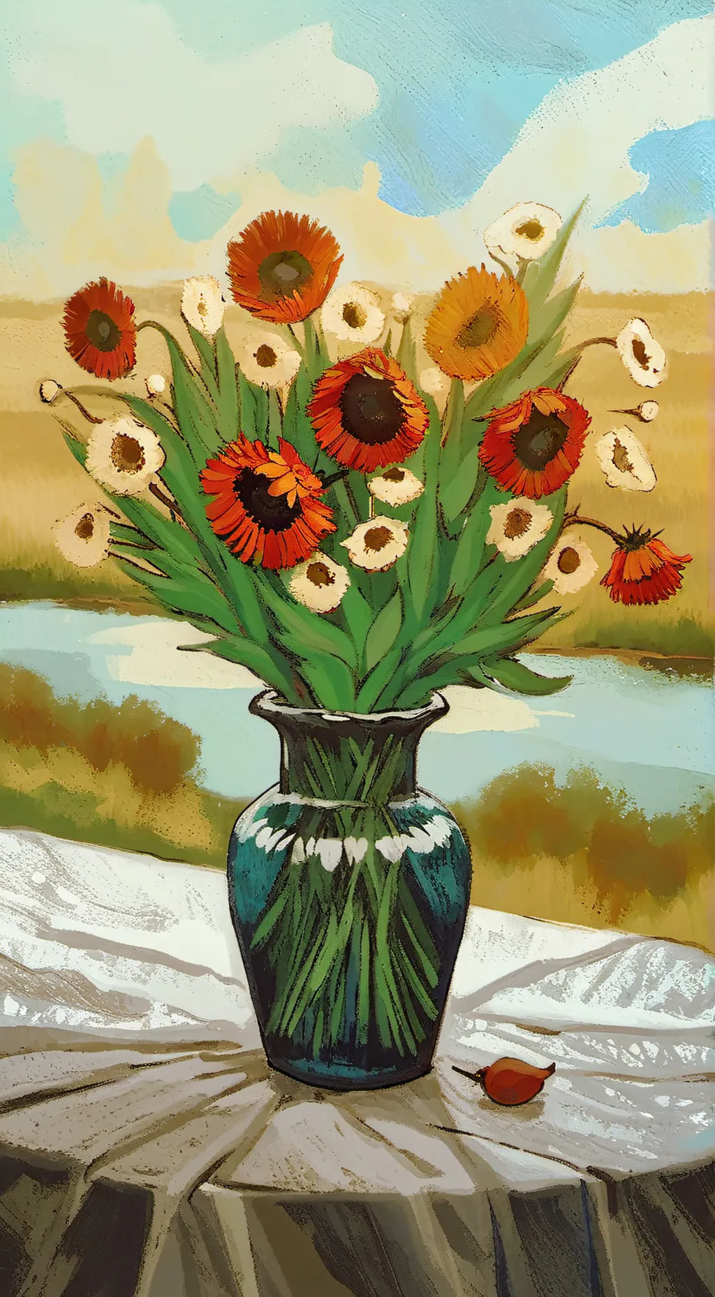 ai character: Colores xd background