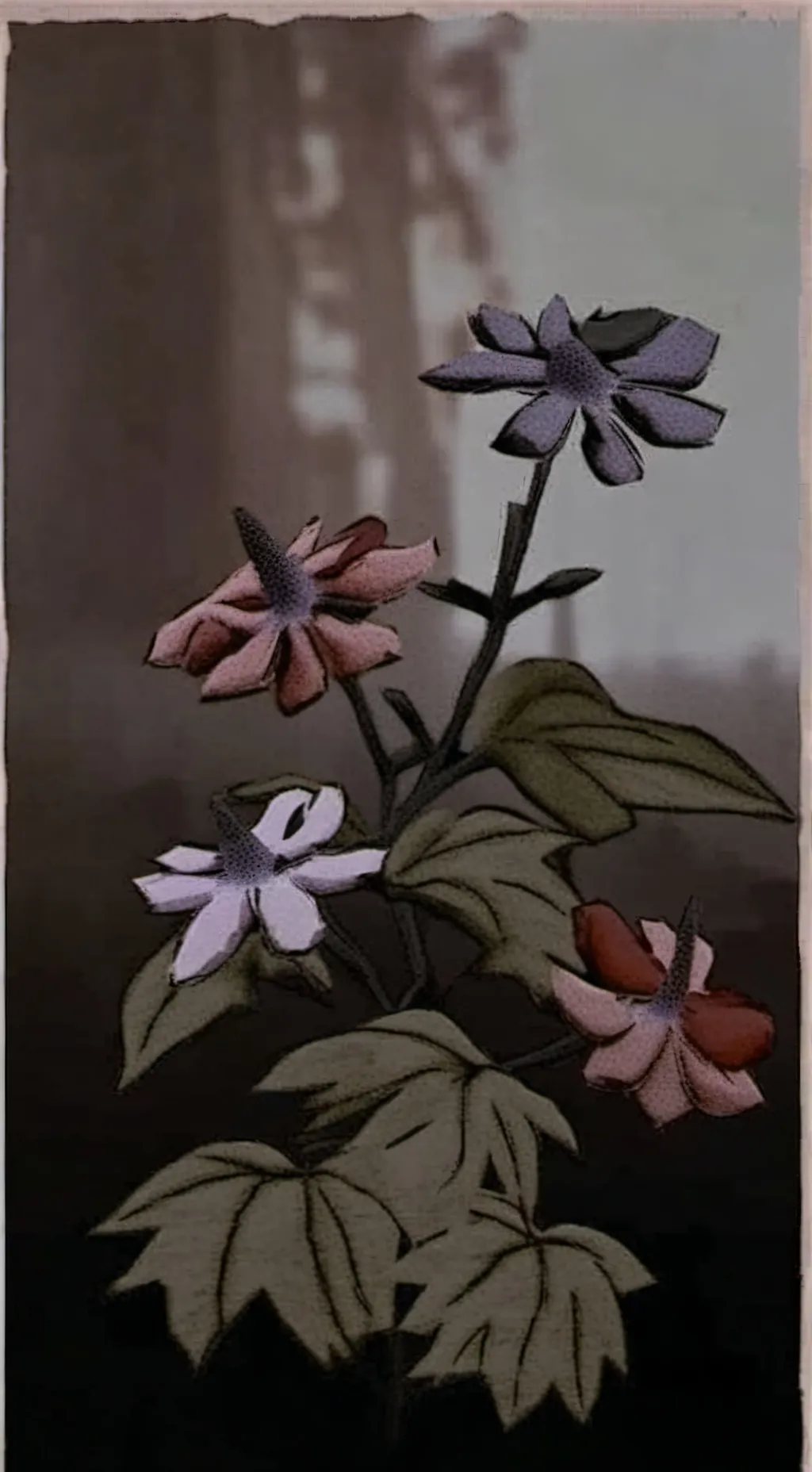 ai character: •TLG Past School• background