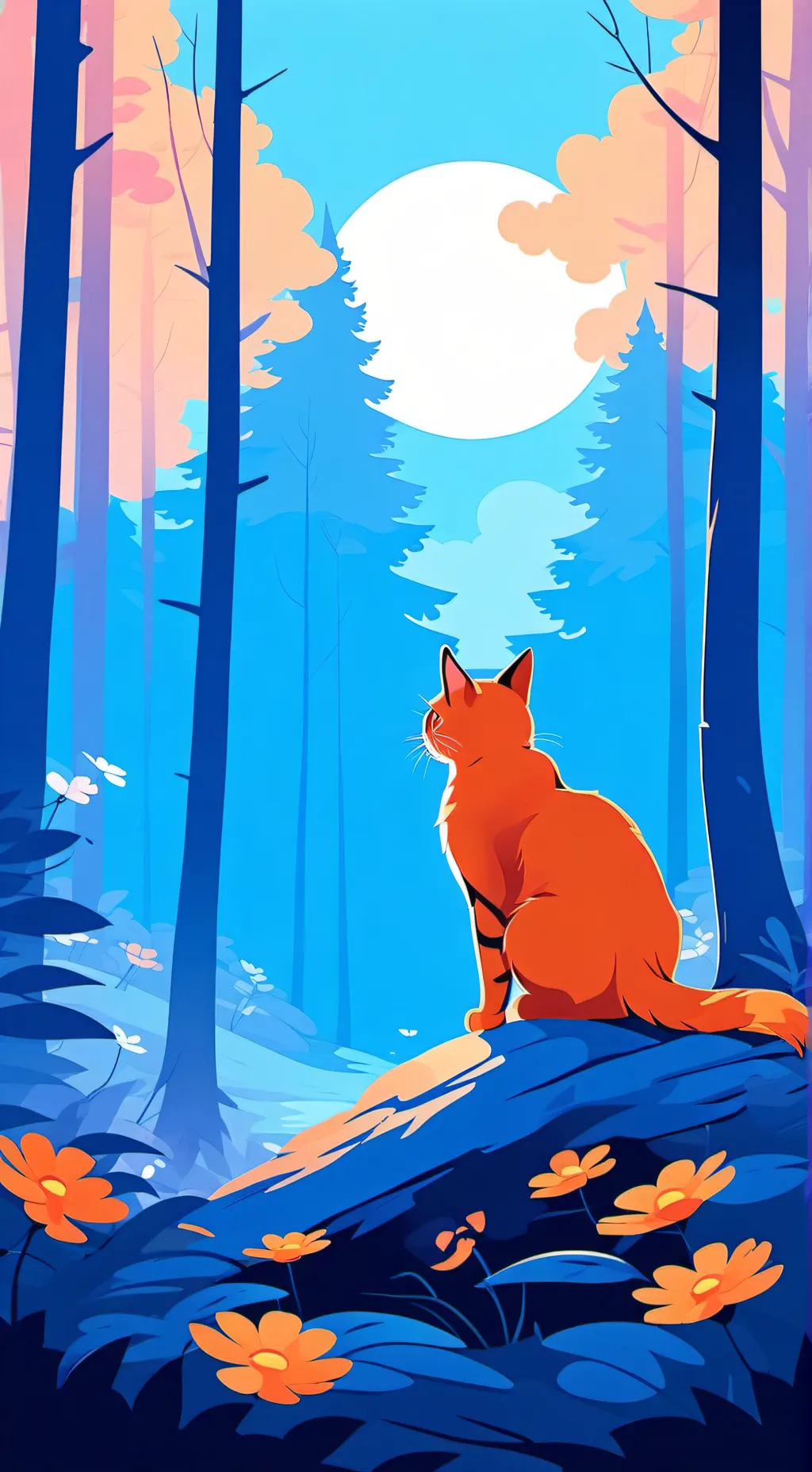 ai character: 🌼🌅Setting'Sun🌅🌼 background