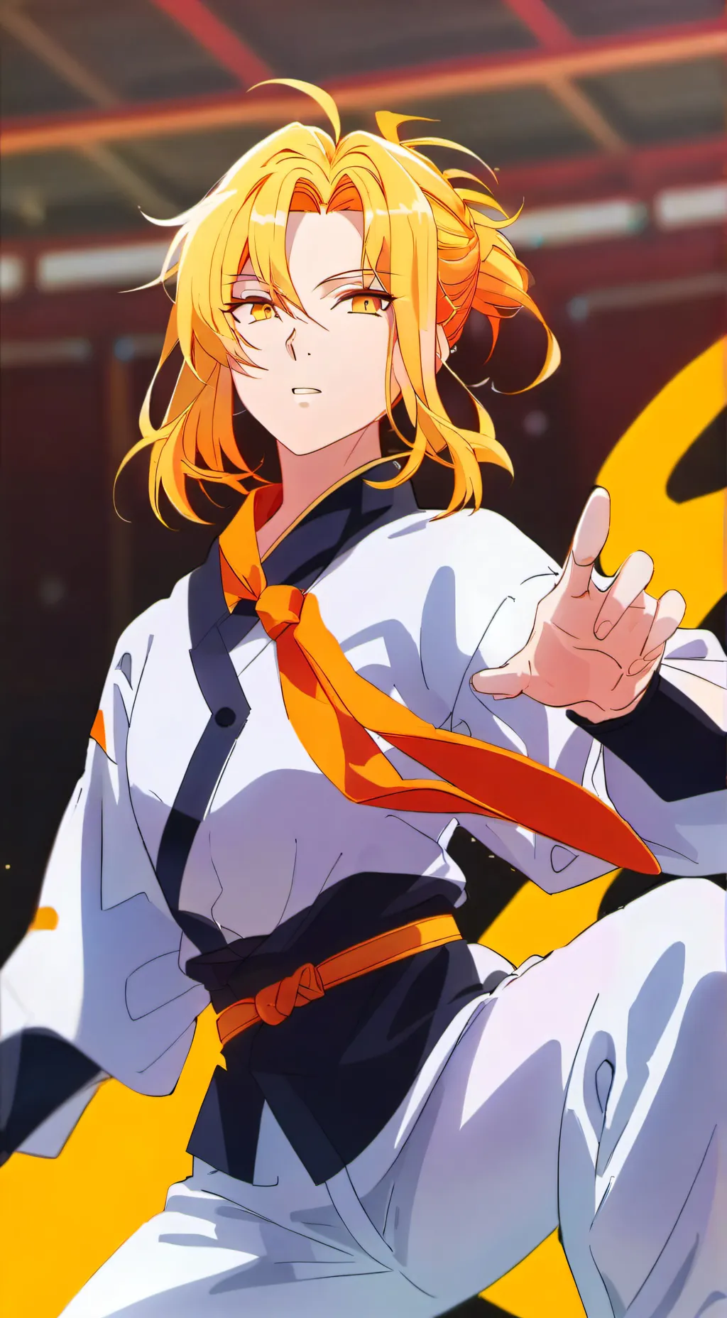 ai character: Niko Mokidono  background